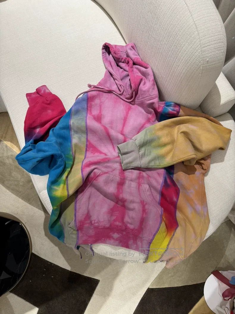 Needles Needles Tie-dyed hooded sweatshirt Size US M / EU 48-50 / 2 - 5 Thumbnail