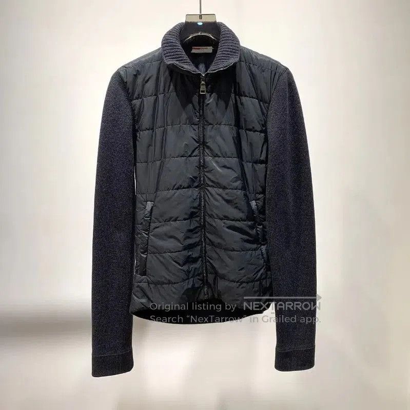 Prada Prada Men's Black Nylon Down Jacket. Size US M / EU 48-50 / 2 - 1 Thumbnail