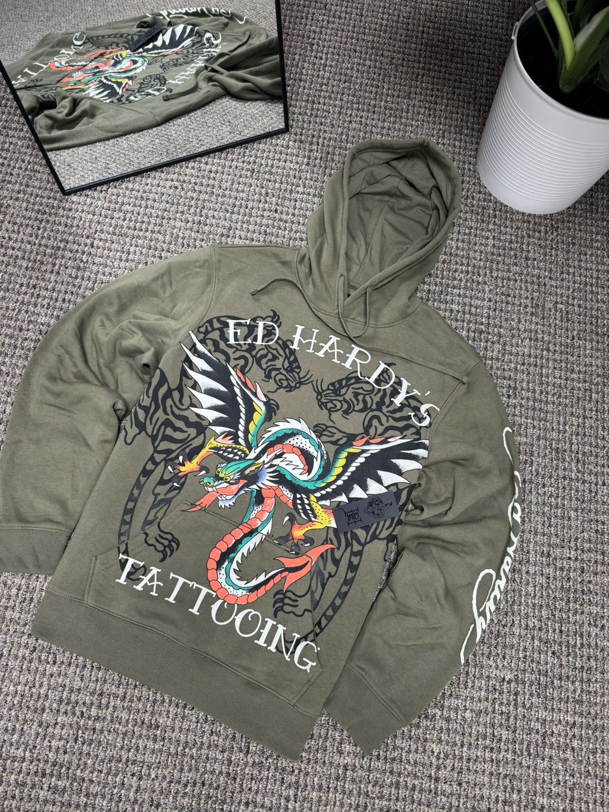 Other Men’s Hoodie Ed hardy Y2K Size US M / EU 48-50 / 2 - 3 Thumbnail