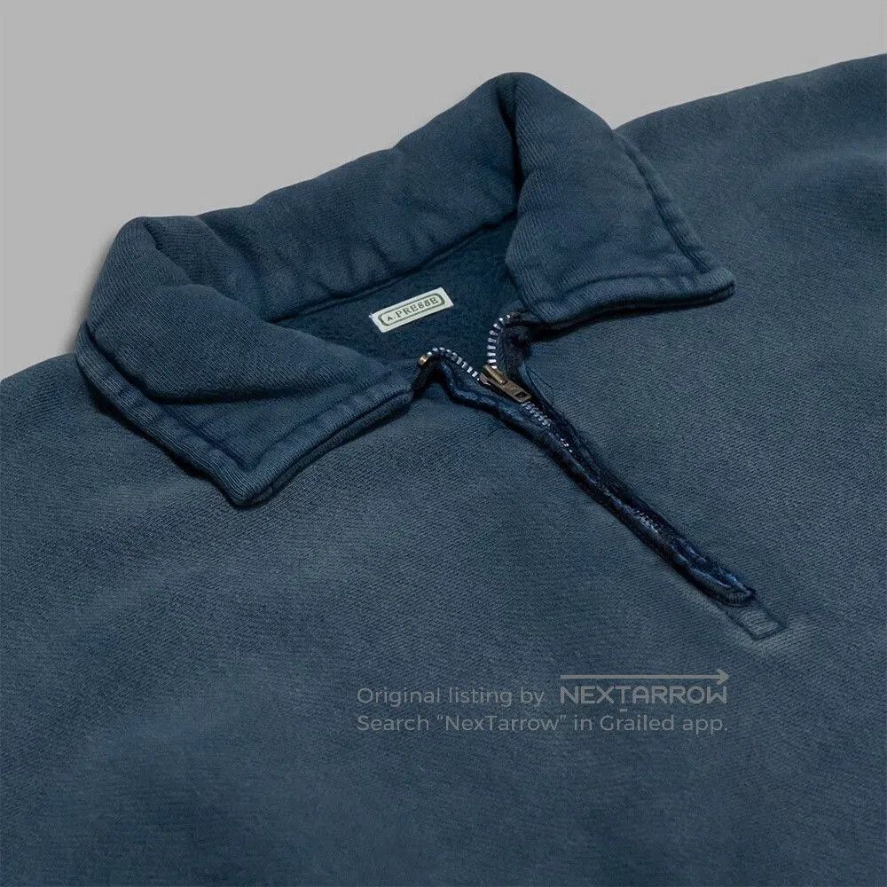 A.PRESSE A.PRESSE Vintage Half Zip Sweatshirt. Size US M / EU 48-50 / 2 - 8 Thumbnail