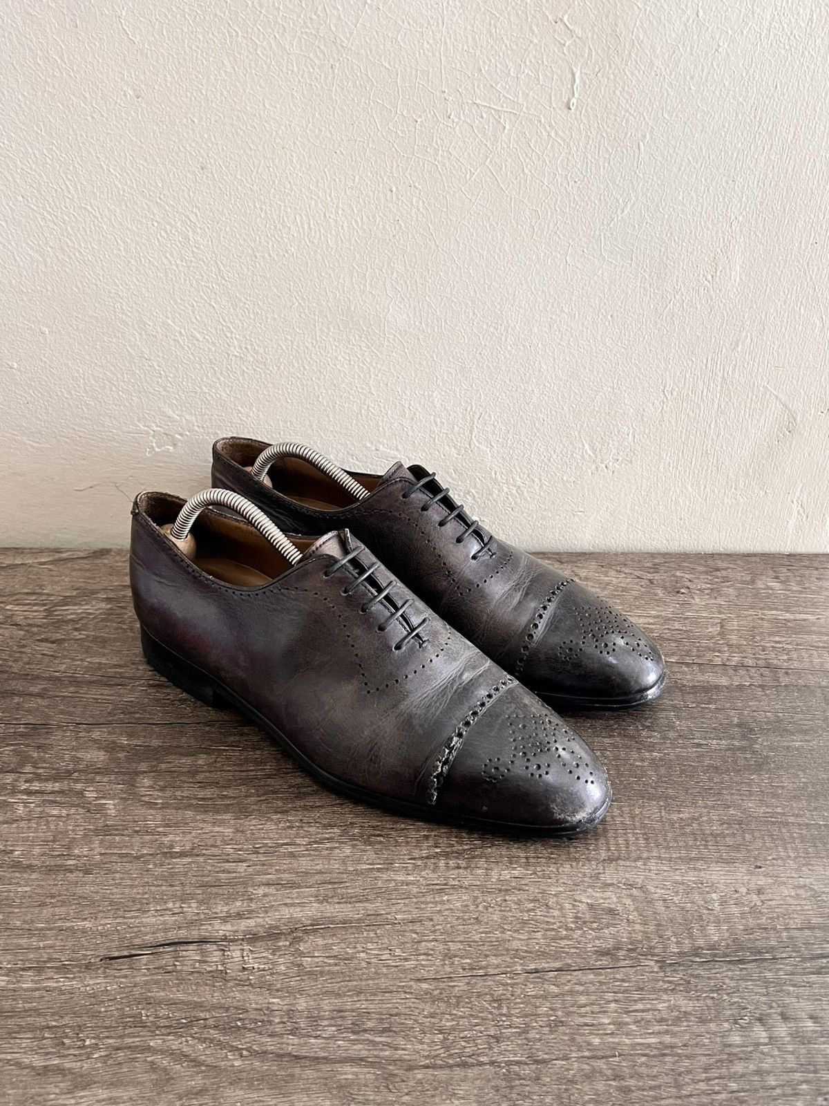 Berluti Berluti Derby Lace-Up leather Shoes Size US 8.5 / EU 41-42 - 2 Thumbnail
