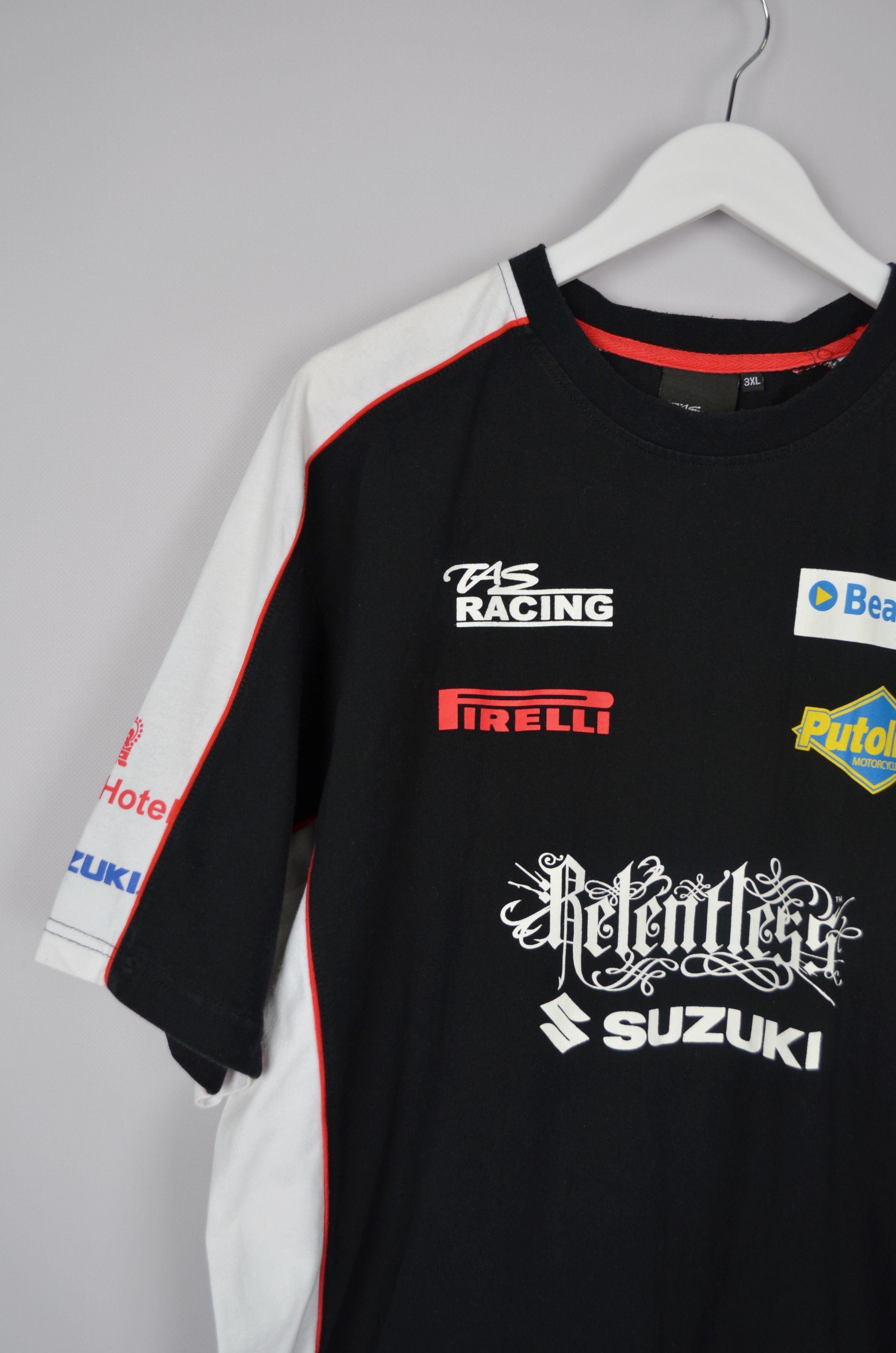 Other Vintage Suzuki Relentless by Gas Racing GXR T Shirt Moto XL Size US XL / EU 56 / 4 - 3 Thumbnail