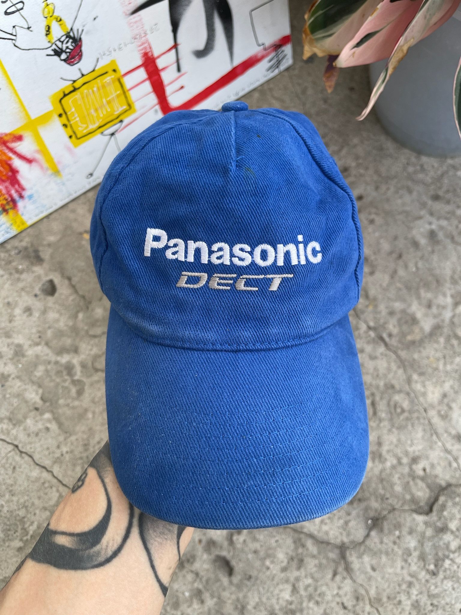 Vintage NASCAR Panasonic cap vintage Size ONE SIZE - 1 Thumbnail