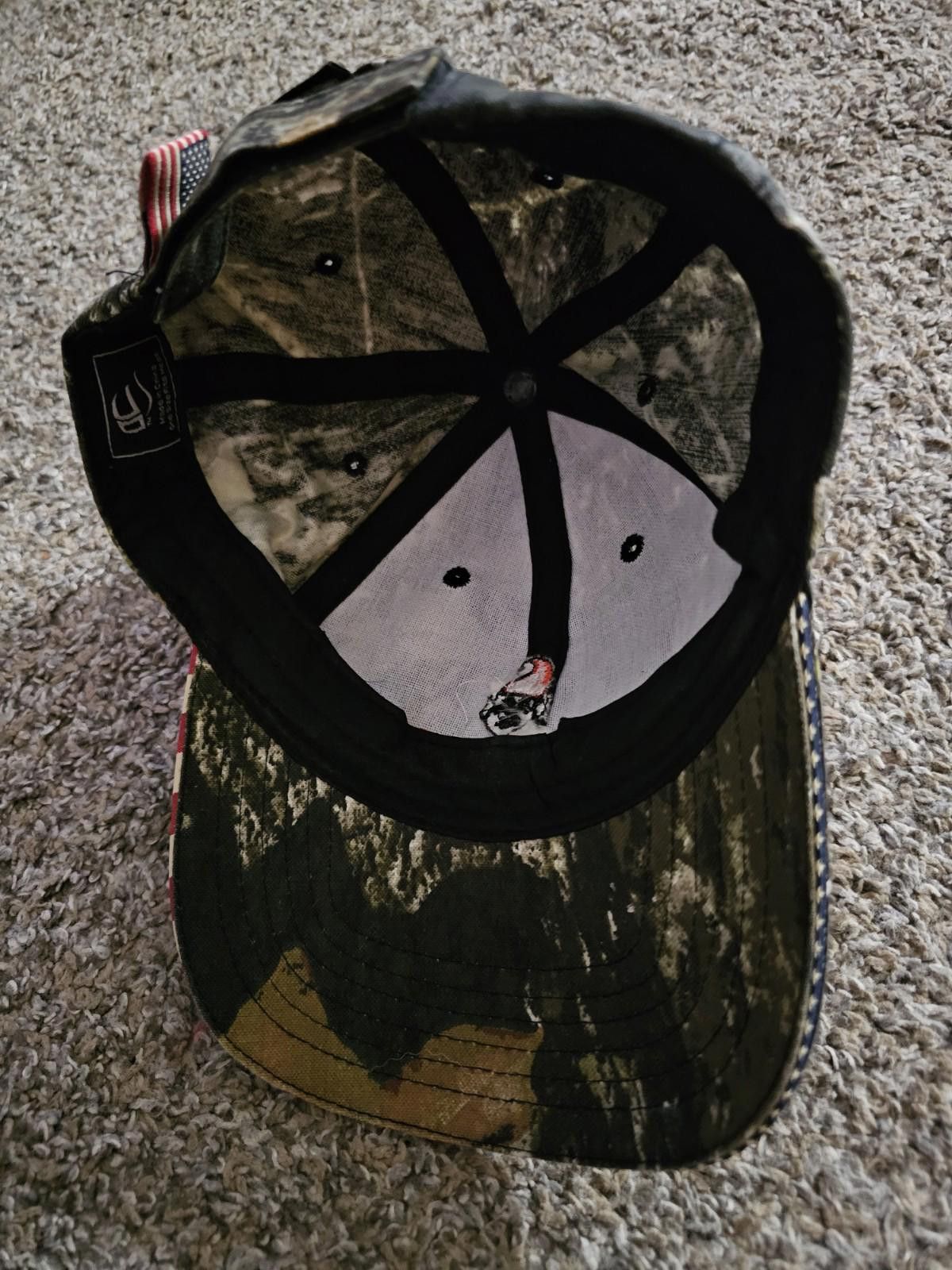 Mossy Oaks ELFCO Hardware Adjustable Elf Logo Camo Baseball Hat Size ONE SIZE - 5 Thumbnail