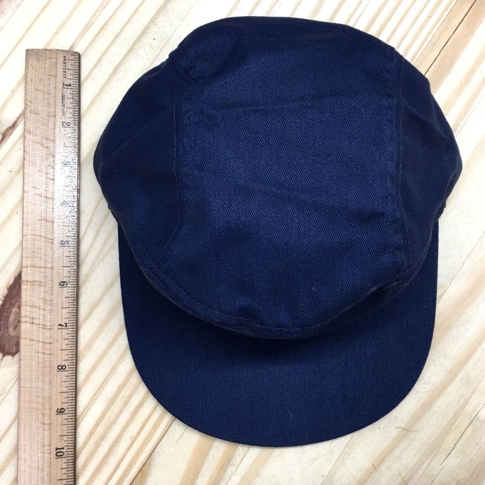 Vintage Snap On Cap 5 Panel Mens Blue One Size Adjustable Curved Brim Embroidered Logo Size ONE SIZE - 4 Thumbnail