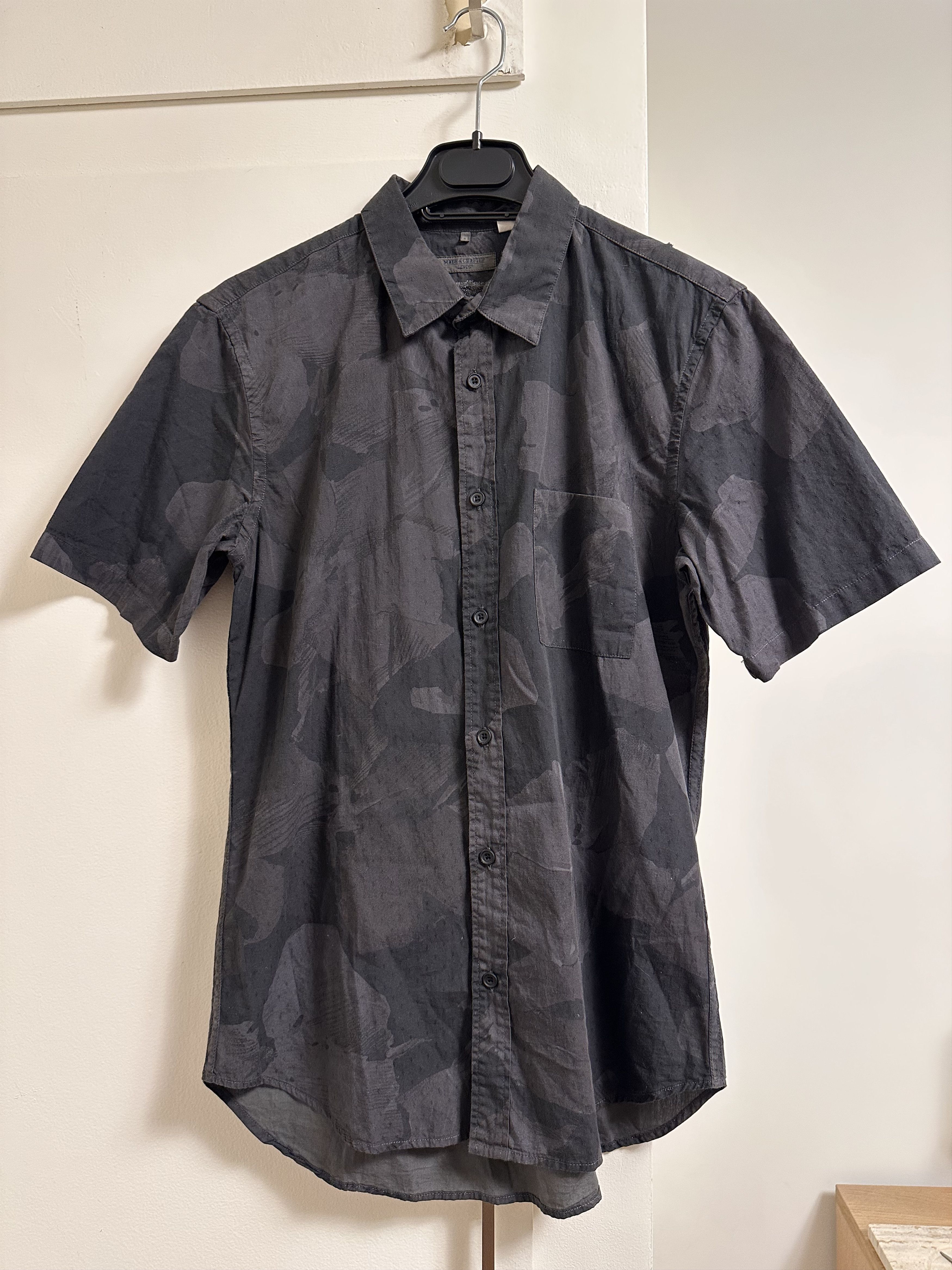 Levi's Made & Crafted Levi's Made & Crafted Black Floral Print Shirt Size US S / EU 44-46 / 1 - 1 Thumbnail