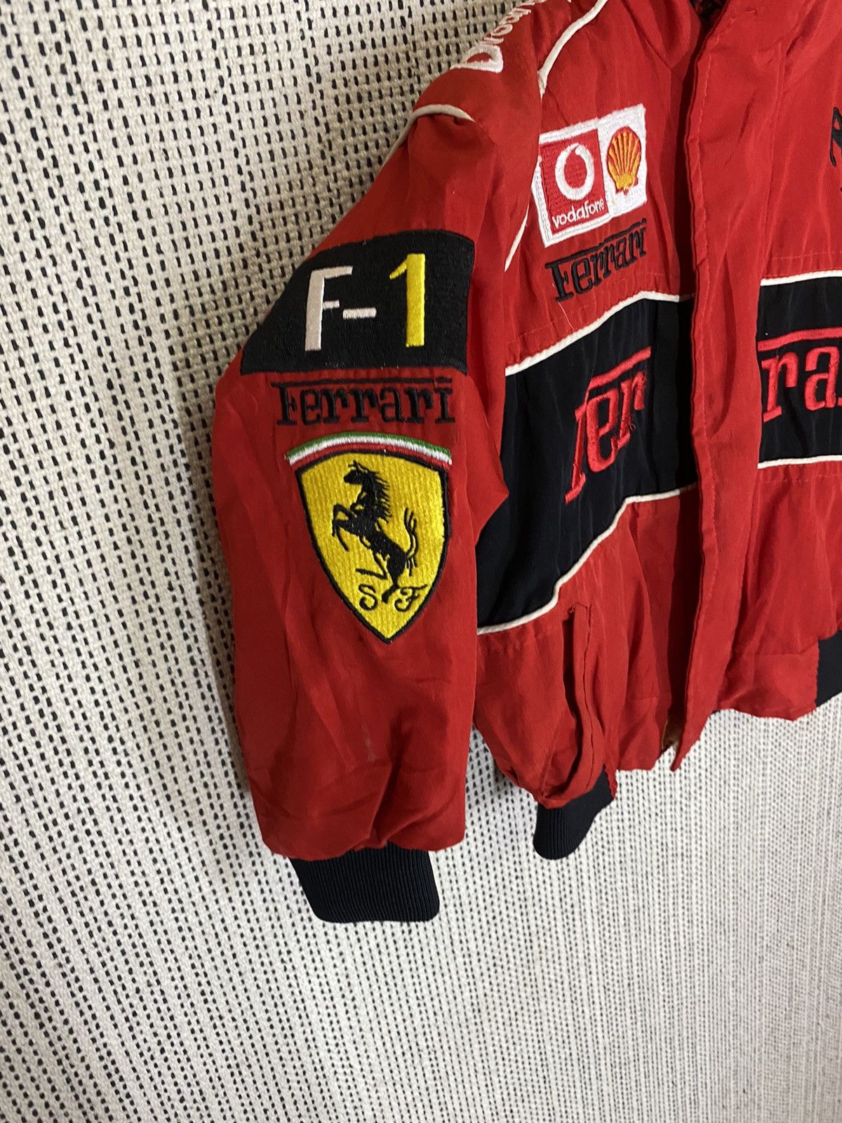 Ferrari ‼️VINTAGE FERRARI BOMBER JACKET FOR KIDS SIZE XS‼️ Size US XXS / EU 40 - 4 Thumbnail
