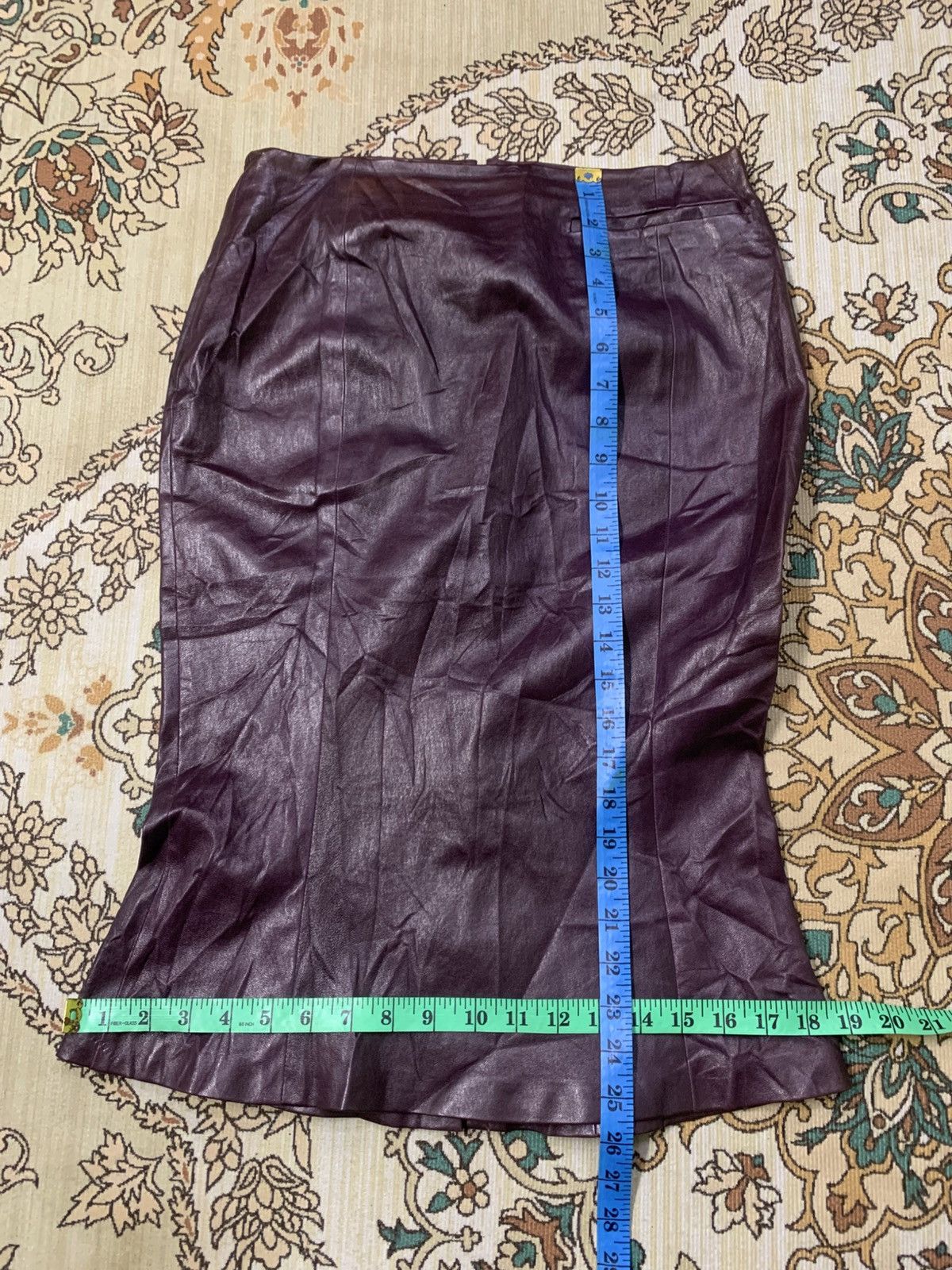 Jitrois JEAN CLAUDE JITROIS SKIRTS LEATHER Size 29" - 10 Thumbnail