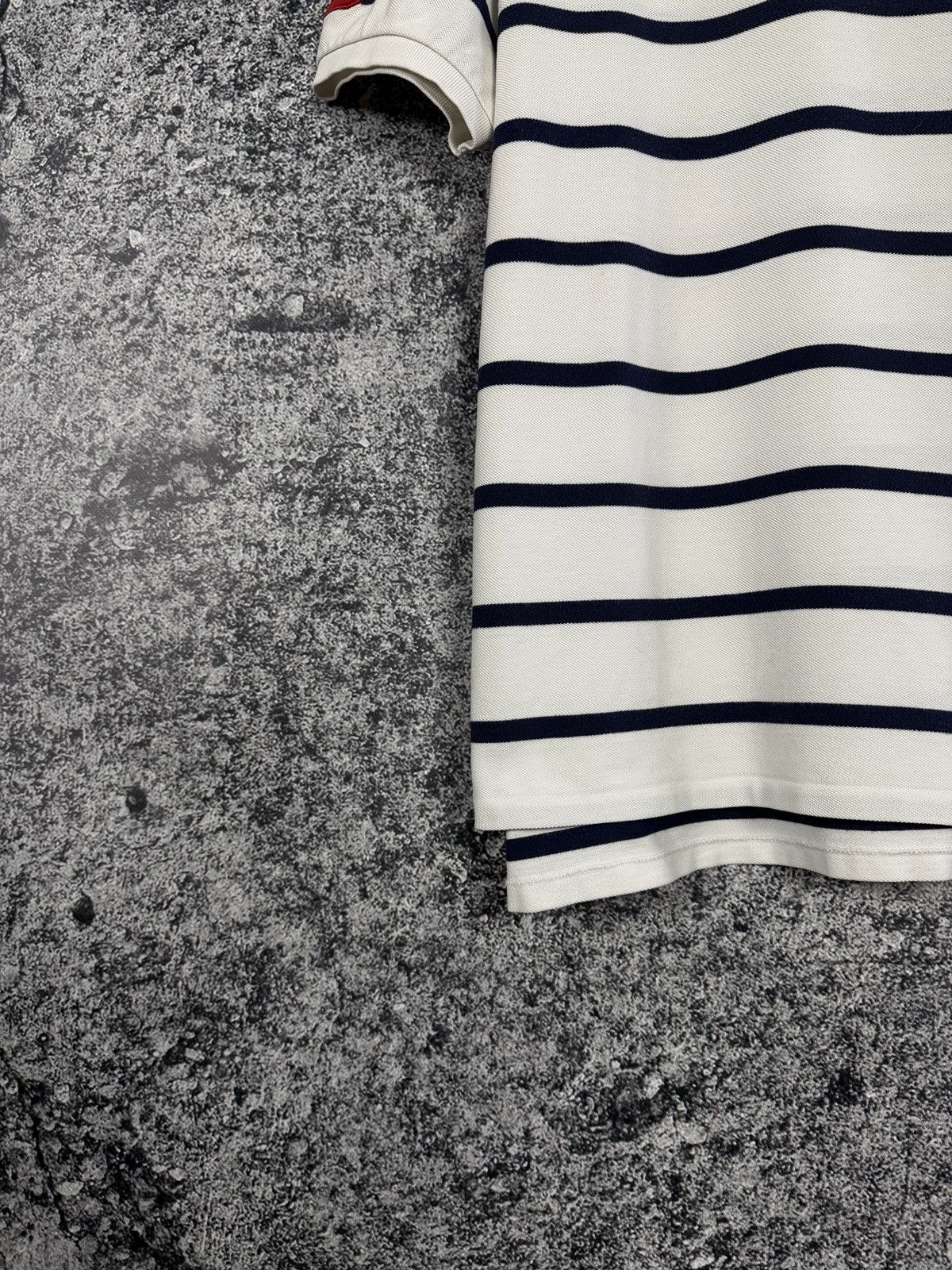 Polo Ralph Lauren Vintage Polo Ralph Lauren Striped Polo Shirt Big Pony XL Size US XL / EU 56 / 4 - 4 Thumbnail