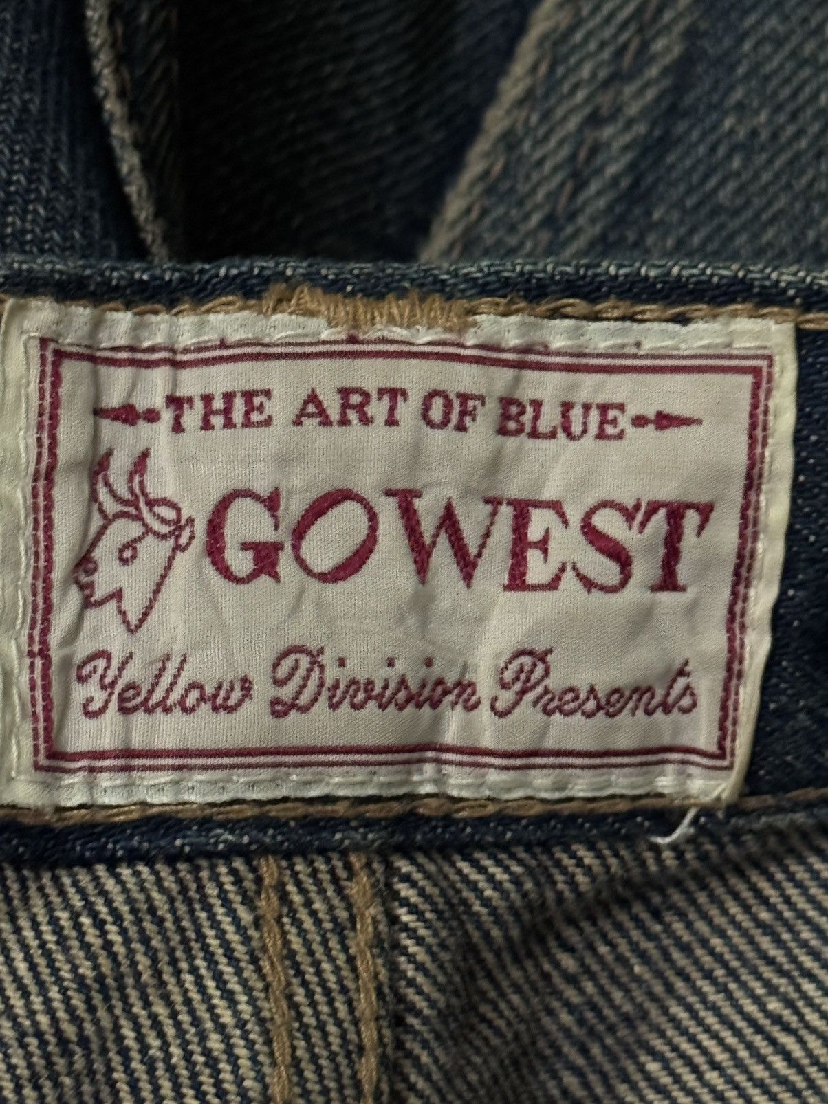 Vintage Vintage Gowest America Blue Denim Size US 31 - 9 Thumbnail
