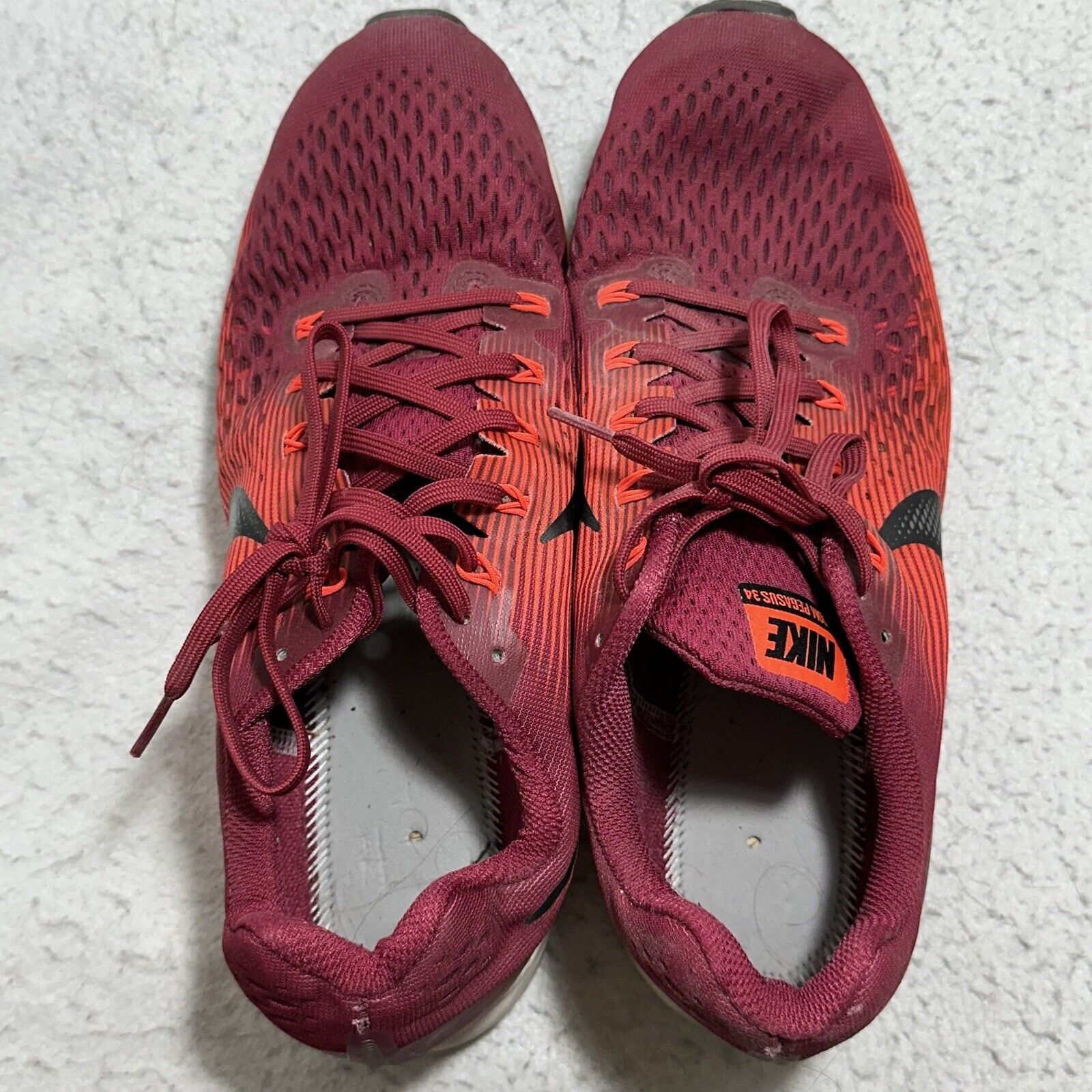 Nike Nike Air Zoom Pegasus 34 11 Running Sneakers Athletic Shoes Size US 11 / EU 44 - 10 Thumbnail