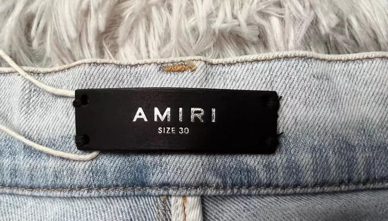Amiri Amiri The Great Blue Destruction Jeans Size US 30 / EU 46 - 4 Thumbnail