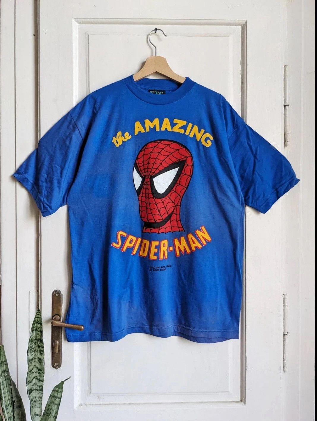 Spider-Man 1990 ヴィンテージ Tシャツ Vintage Vintage Spider Man 1990 The Amazing T-Shirt | Grailed