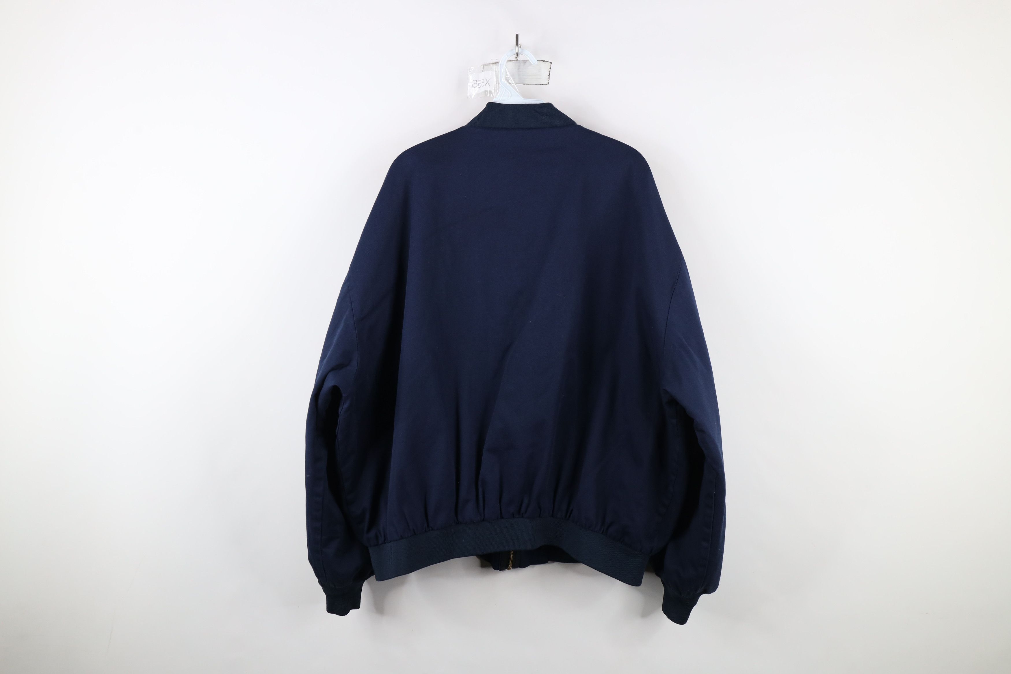 Vintage Vintage Quilted Walmart Auto Car Mechanic Bomber Jacket Blue Size US XXL / EU 58 / 5 - 11 Thumbnail