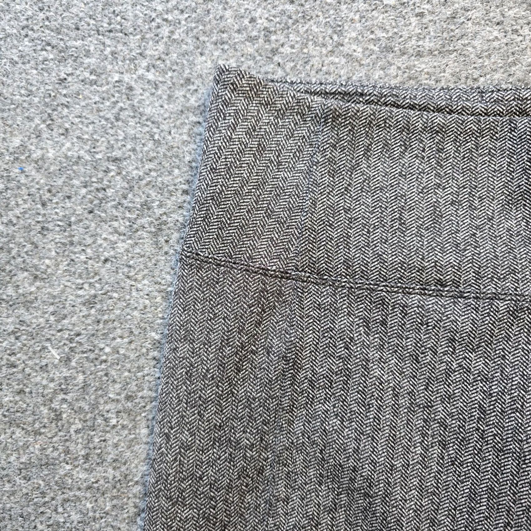 Athleta Athleta Pants Womens Medium Gray Delancey Herringbone Tight Stretch Ankle Casual Athleisure Pants Mens Women Girls Size 32" / US 10 / IT 46 - 3 Thumbnail