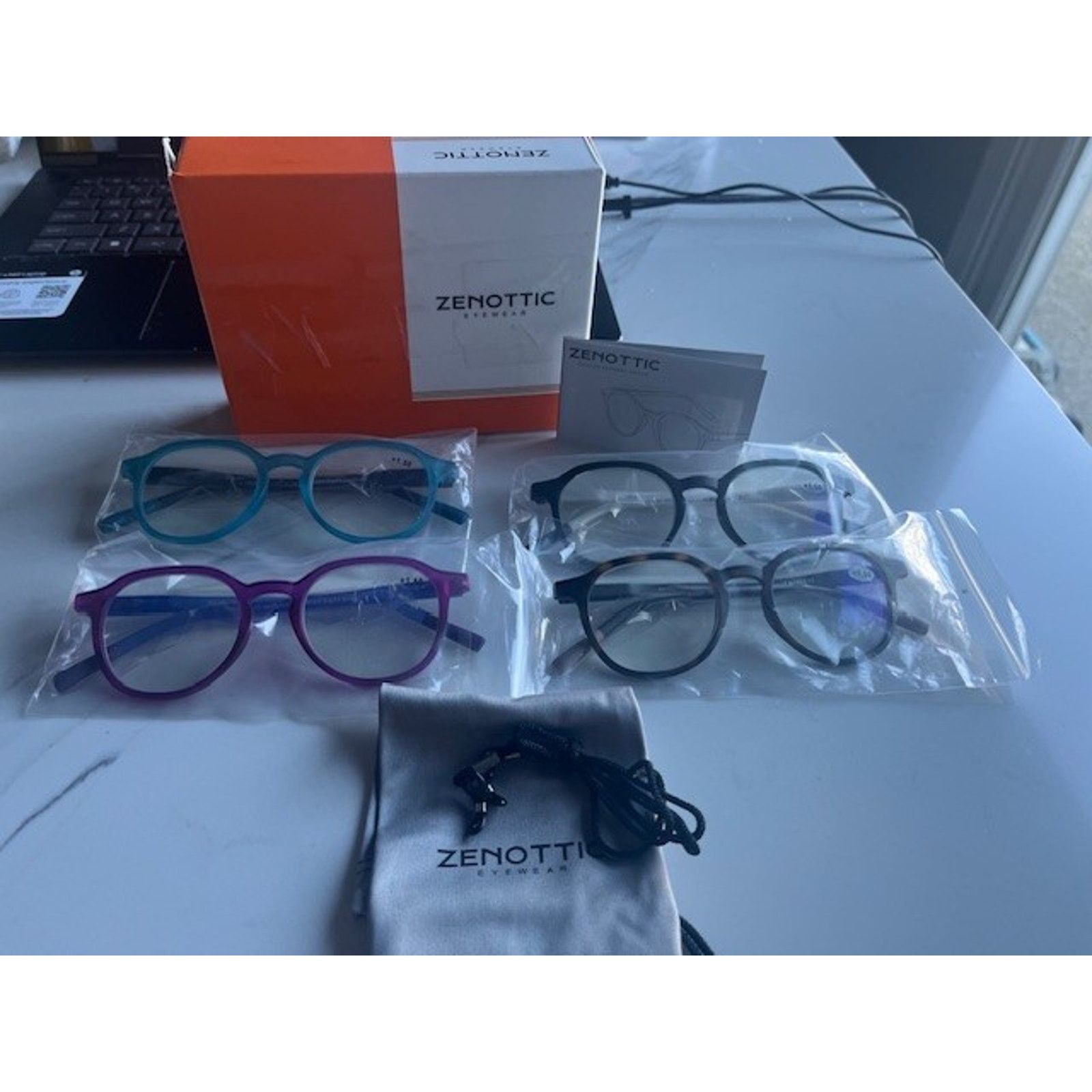Other ZENOTTIC Anti Blue Light +1.50 Eye-wear Glasses (Set of 4) Size ONE SIZE - 7 Thumbnail