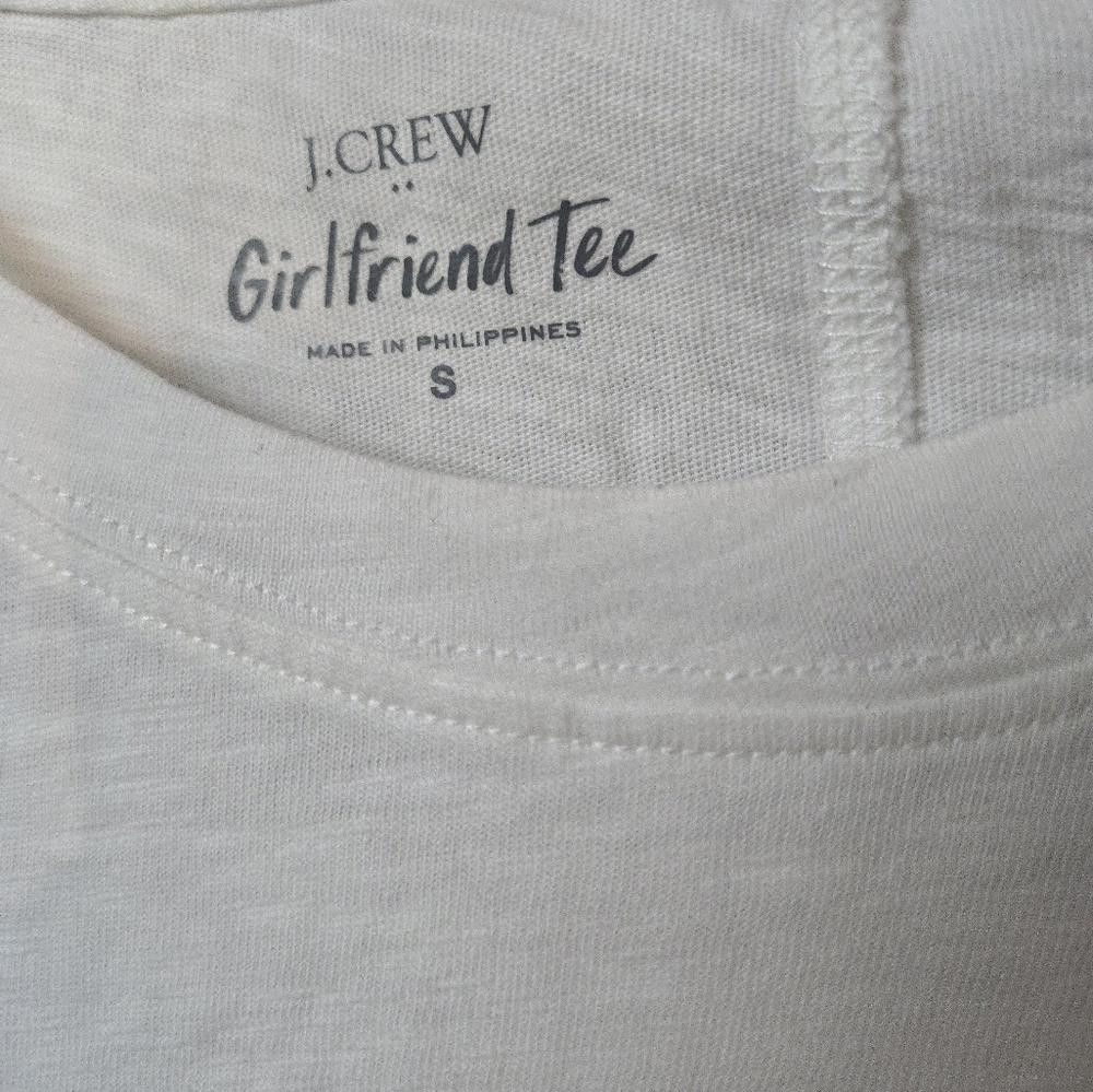 J.Crew J.Crew Girlfriend Tee Size S / US 4 / IT 40 - 4 Thumbnail