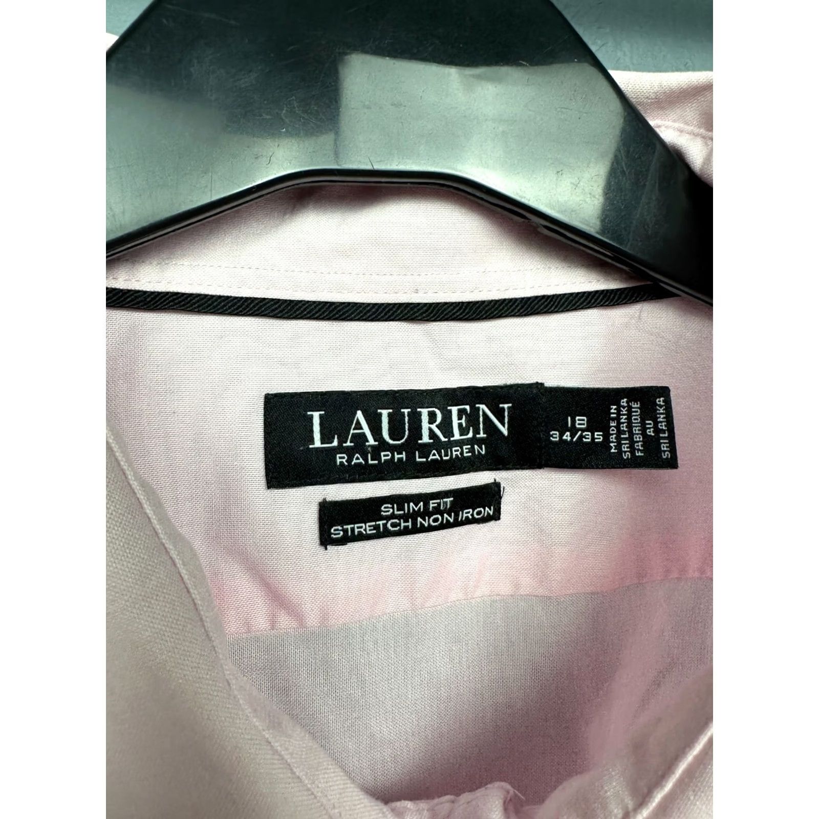 Ralph Lauren Polo Ralph Lauren Black Label Mens Long Sleeve Shirt XXL Pink Button-Up Cotton Shirt Men 2XL Size US XXL / EU 58 / 5 - 3 Thumbnail