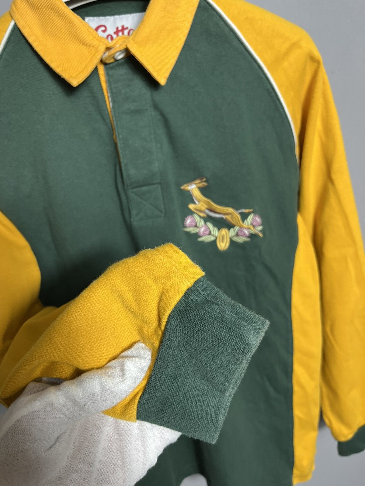 Cotton Traders SOUTH AFRICA VINTAGE 1994 RUGBY JERSEY SHIRT COTTON TRADERS Size US M / EU 48-50 / 2 - 3 Thumbnail