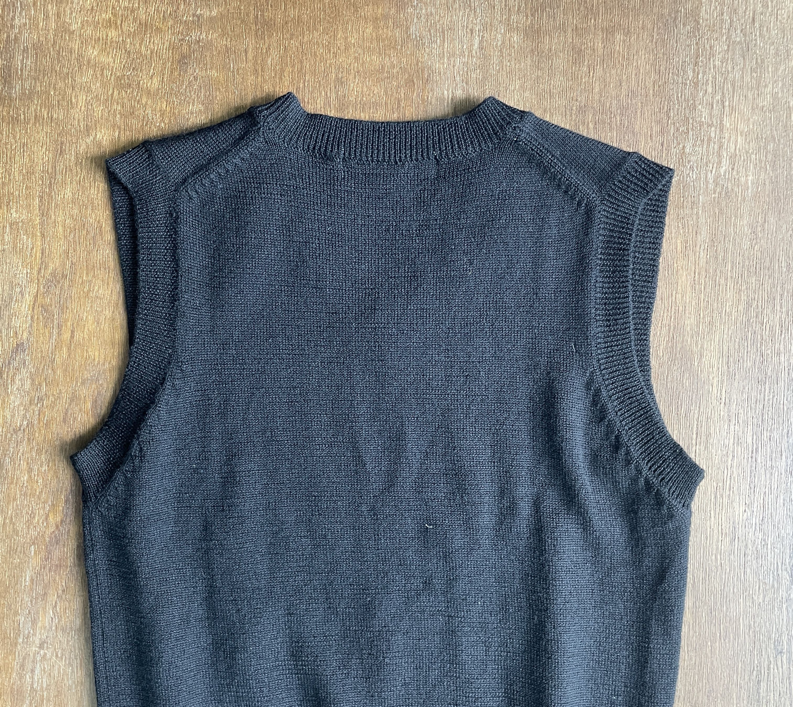 Comme des Garcons COMME des GARCONS 1995 Wool Knit Sweater Vest Size M / US 6-8 / IT 42-44 - 7 Thumbnail