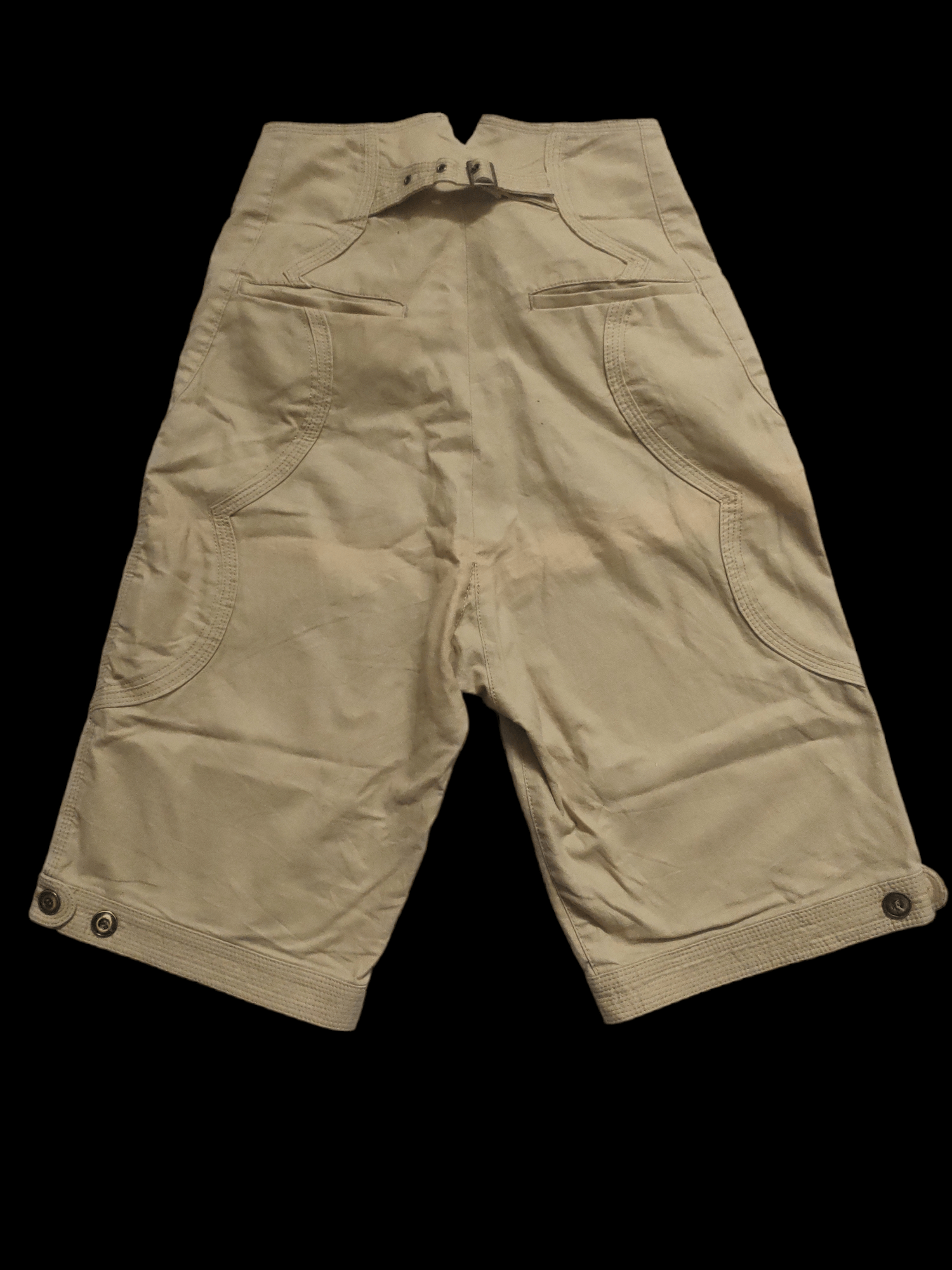 Issey Miyake Short Pant Tsumori Chisato by Issey Miyake x Khakis Design Size US 27 - 2 Thumbnail