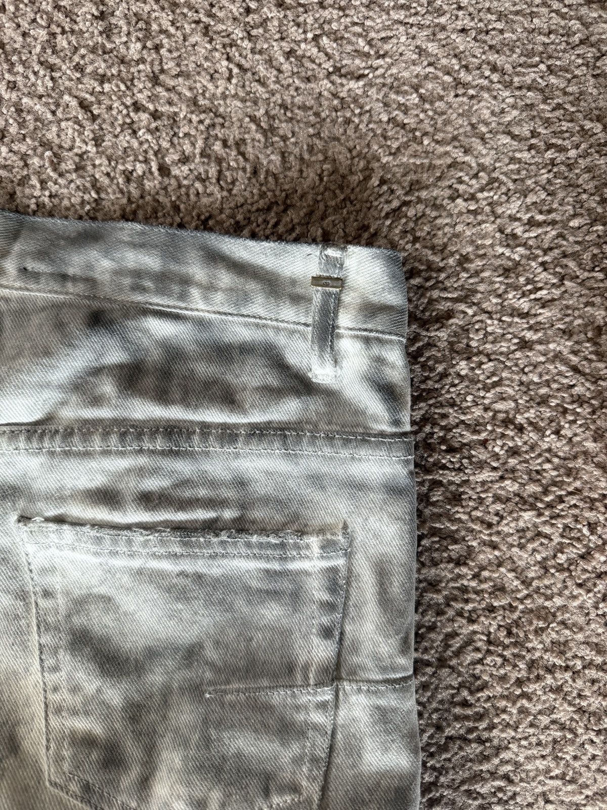 Dior SS06 Dirty Snow Man Dior Denim Size US 27 - 10 Thumbnail
