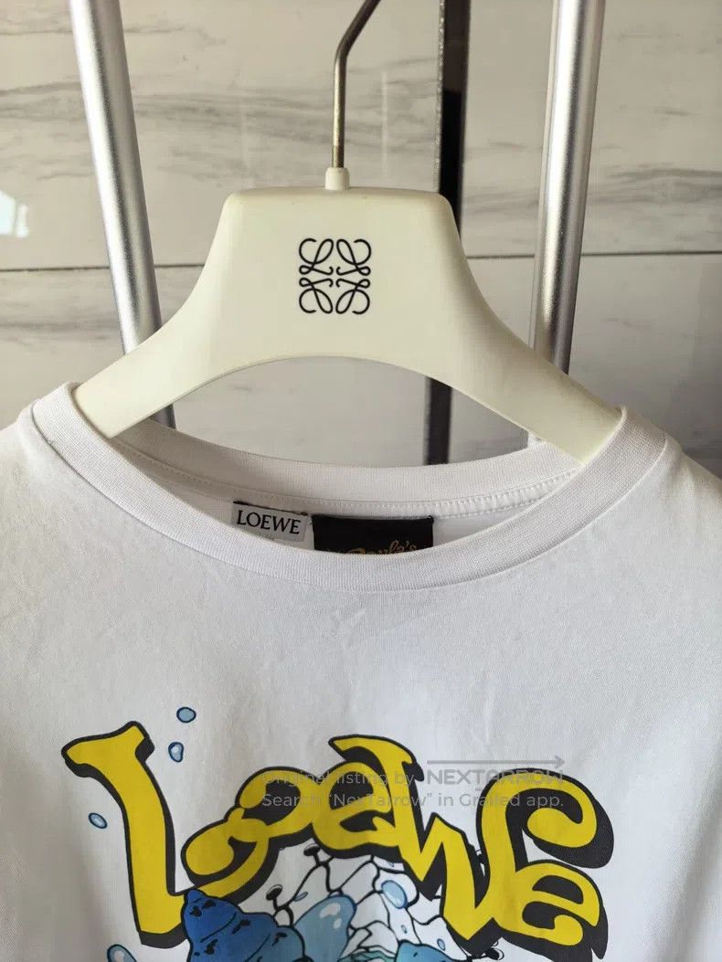 Loewe Loewe White cartoon seashell print short sleeve Size S / US 4 / IT 40 - 7 Thumbnail