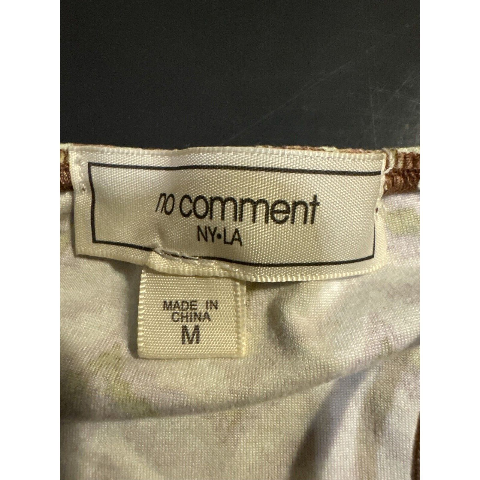 Other No Comment NY LA Stretchy Regular Size Medium Colorful Crop Size M / US 6-8 / IT 42-44 - 2 Thumbnail