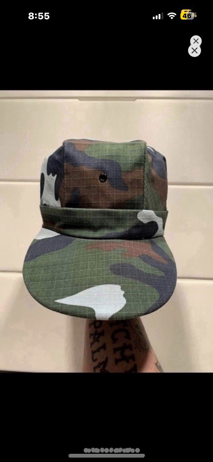Vintage ***FINAL DROP***RARE 90s RIPSTOP MILITARY CAP O/S Size ONE SIZE - 1 Thumbnail
