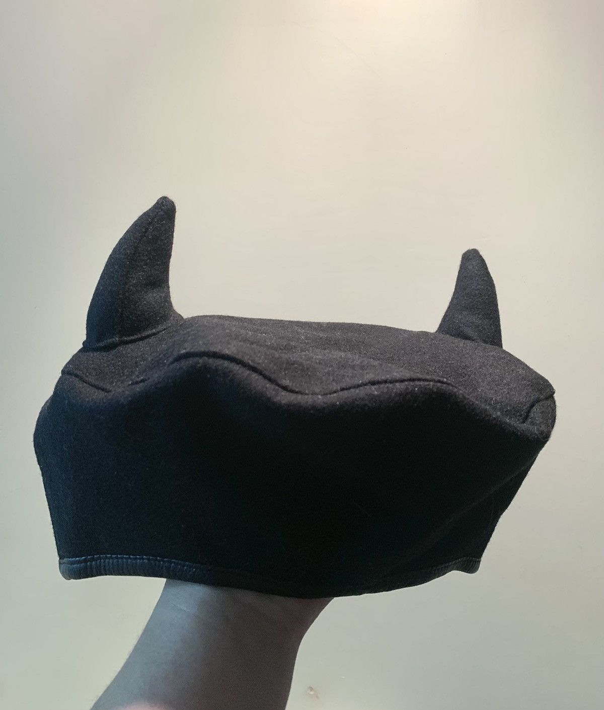 image of Ktz Horn Hat in Black, Men's