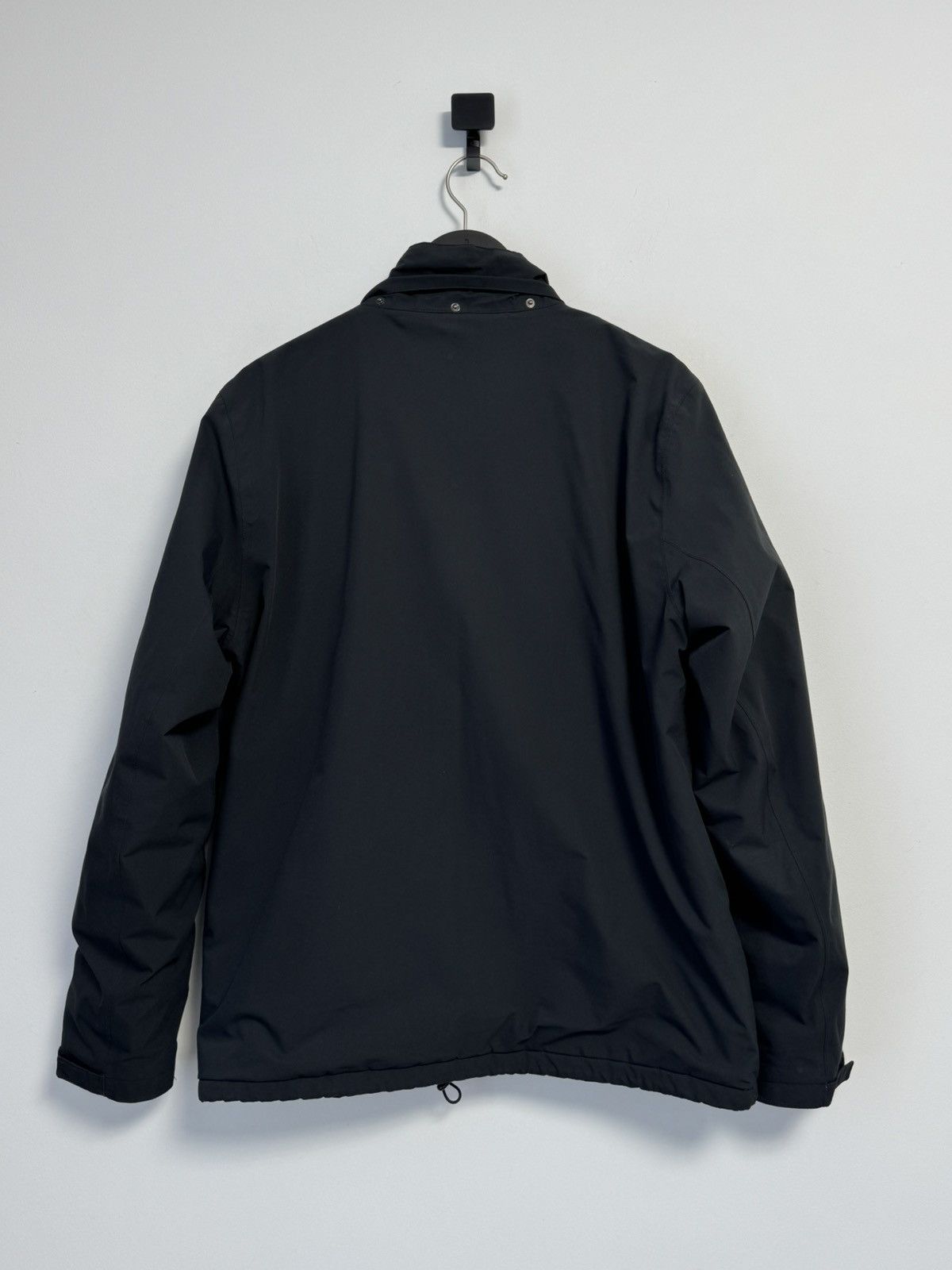 Barbour Barbour Triple Black Mens Hooded Bomber Biker Jacket Coat Size US L / EU 52-54 / 3 - 22 Thumbnail