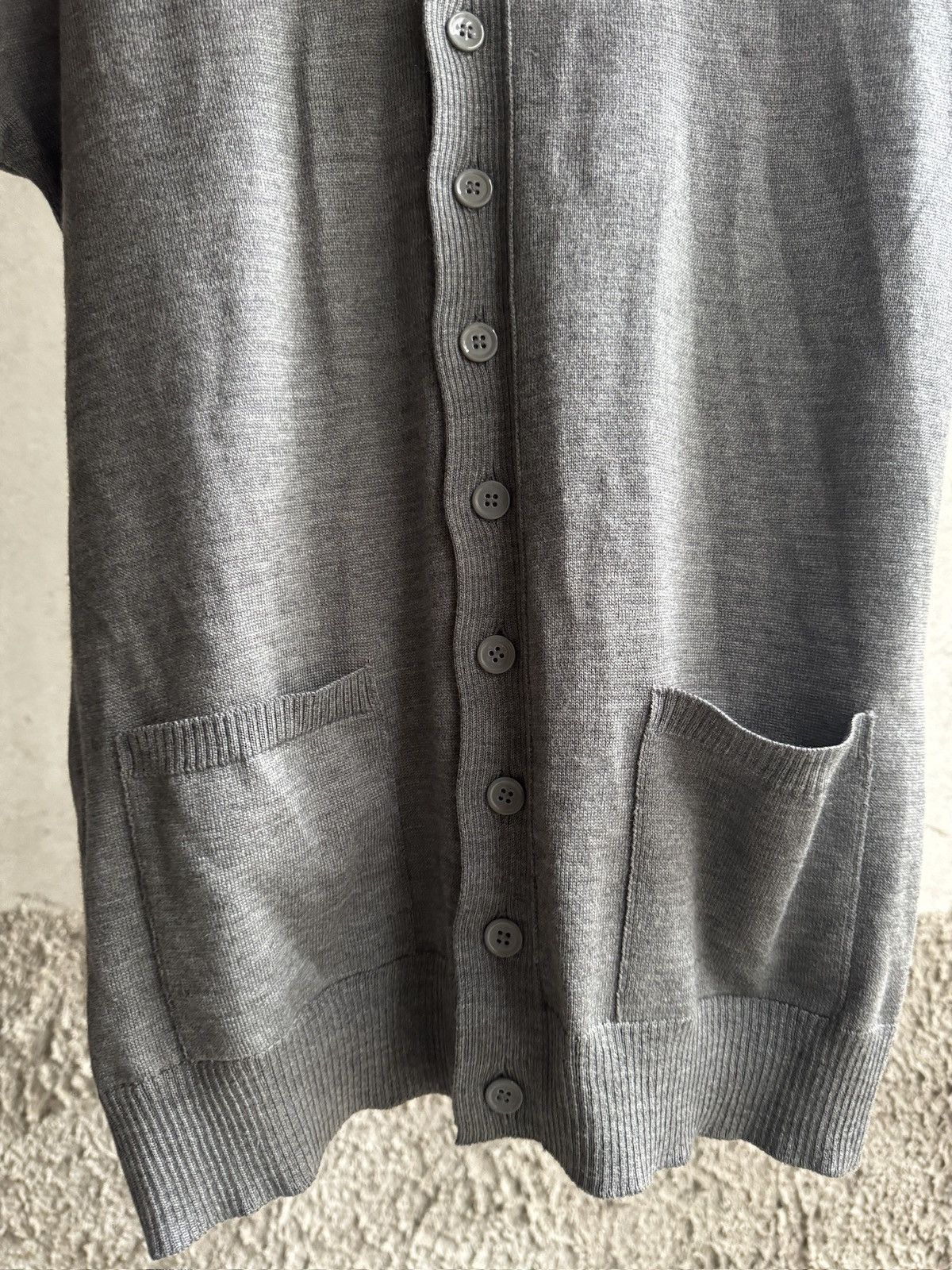 Balenciaga Early 2000s Balenciaga Military High Collar Cardigan Size US M / EU 48-50 / 2 - 2 Thumbnail