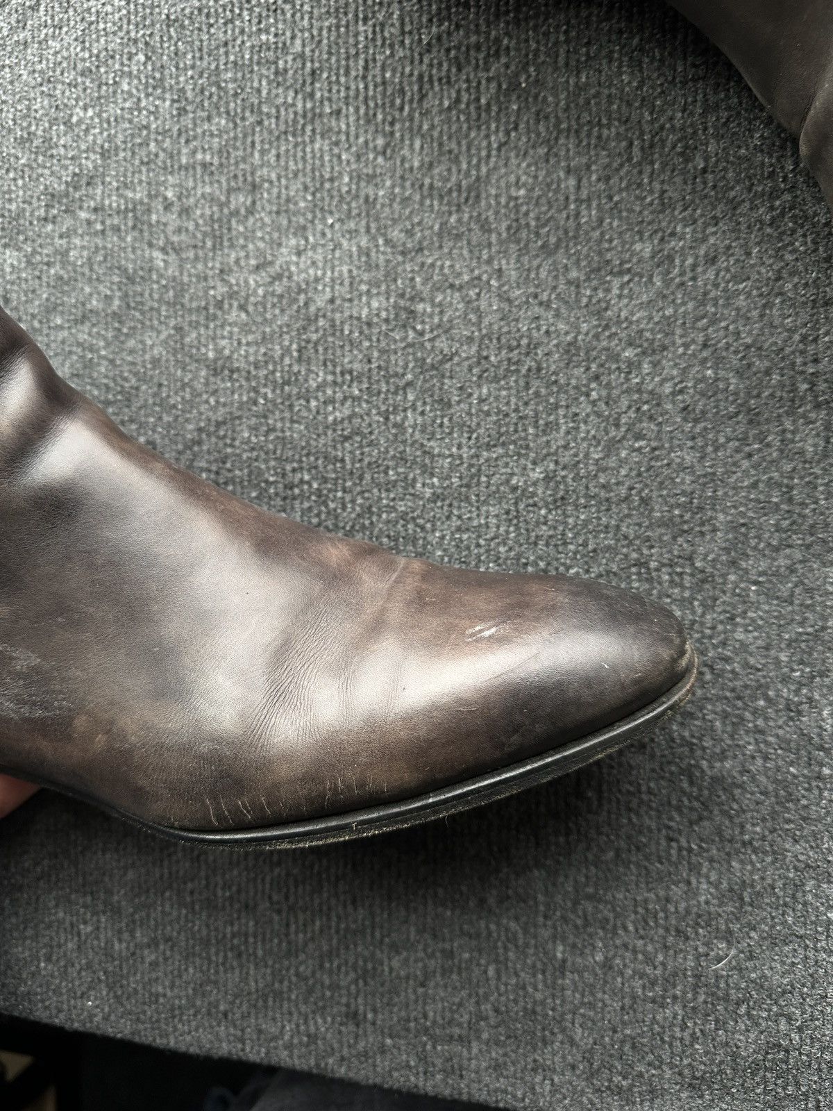 Magnanni MAGNANNI🚨 VNTG BOOTS MEN BROWN OXFORD SHELSEY RARE Size US 11 / EU 44 - 7 Thumbnail