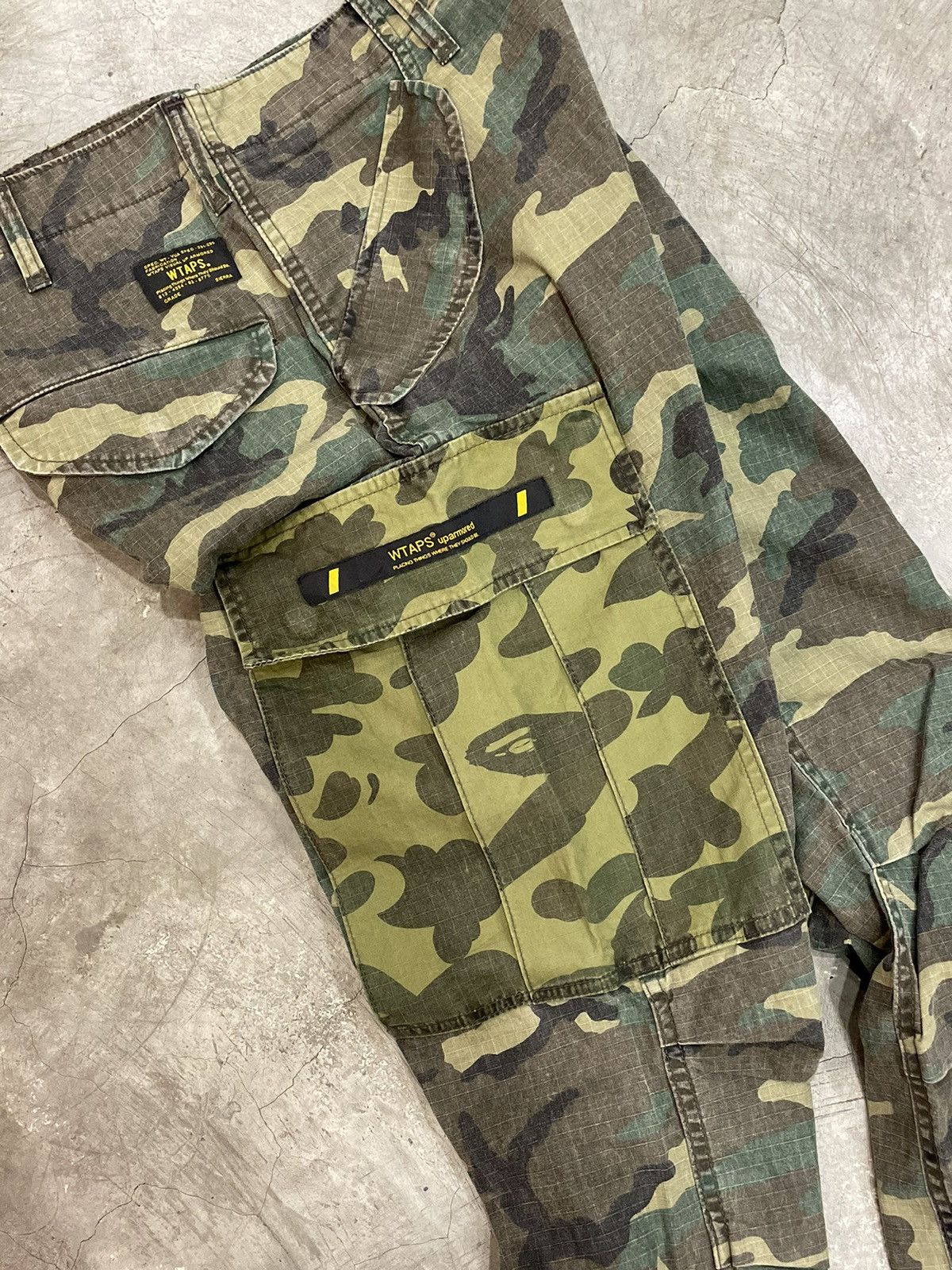 Bape × Wtaps Bape x Wtaps Cargo Pants Size US 30 / EU 46 - 8 Thumbnail