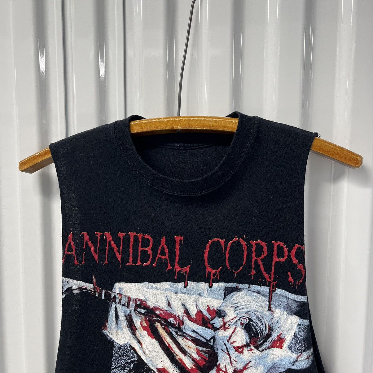 Band Tees × Vintage Vintage Y2K Cannibal Corpse 2002 Band Tee Metal Hardcore Size US S / EU 44-46 / 1 - 2 Thumbnail