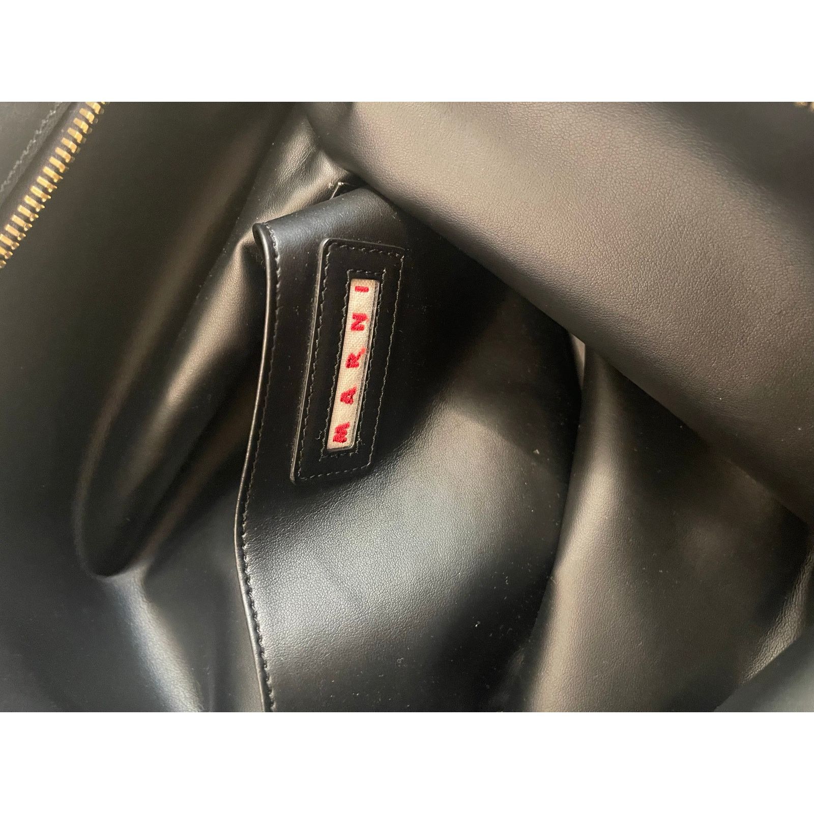 Marni Marni Pod Folded Leather Pouch Bag NWT Size ONE SIZE - 9 Thumbnail