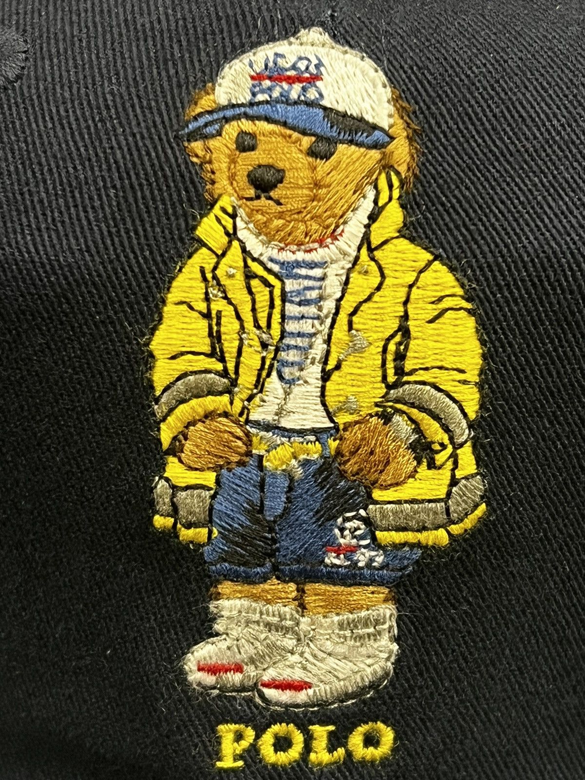 Polo Ralph Lauren Polo Ralph Lauren Bear Leather Strapback Hat Size ONE SIZE - 2 Thumbnail