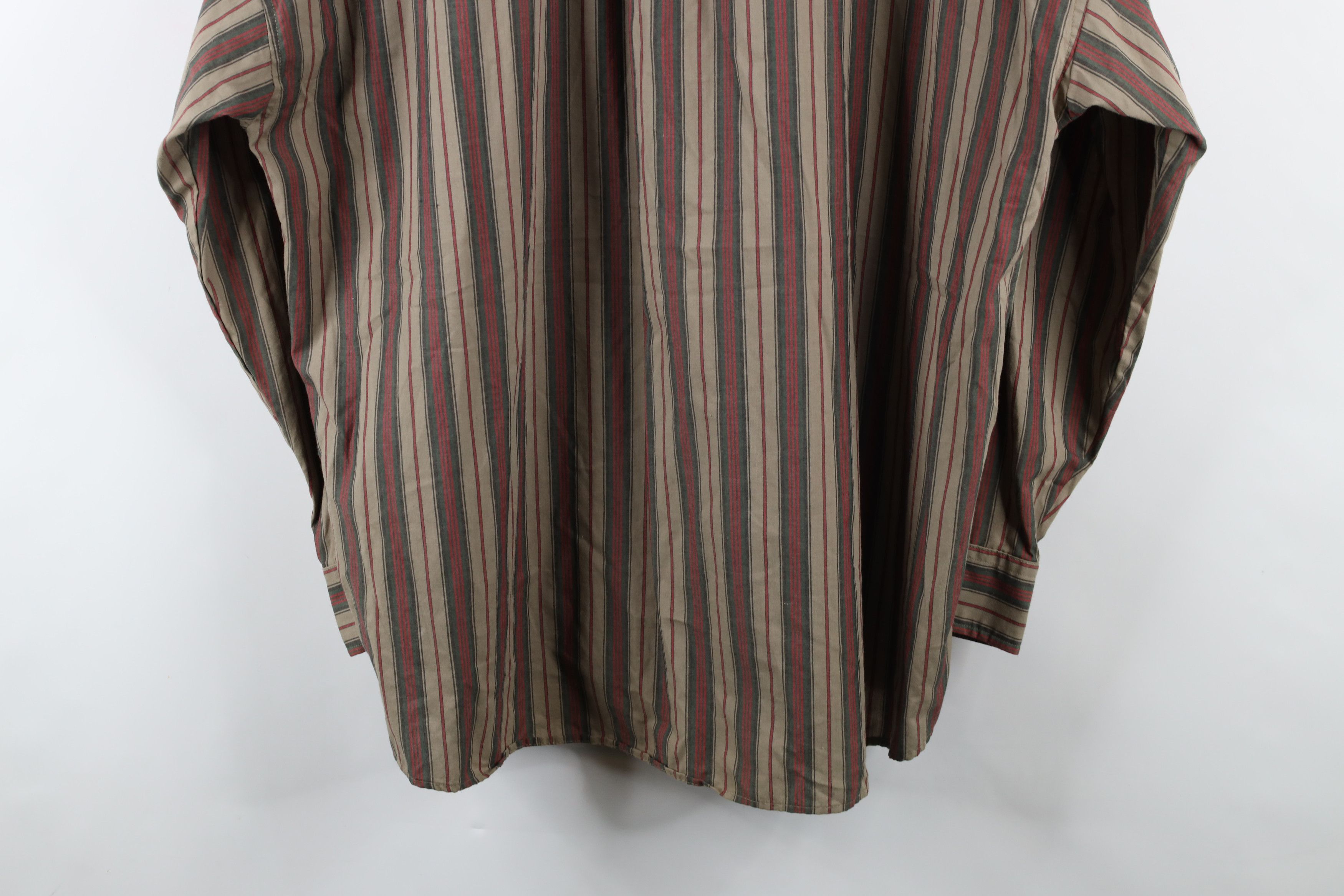 Vintage Vintage 90s Streetwear Block Collared Button Down Shirt Size US XL / EU 56 / 4 - 9 Thumbnail