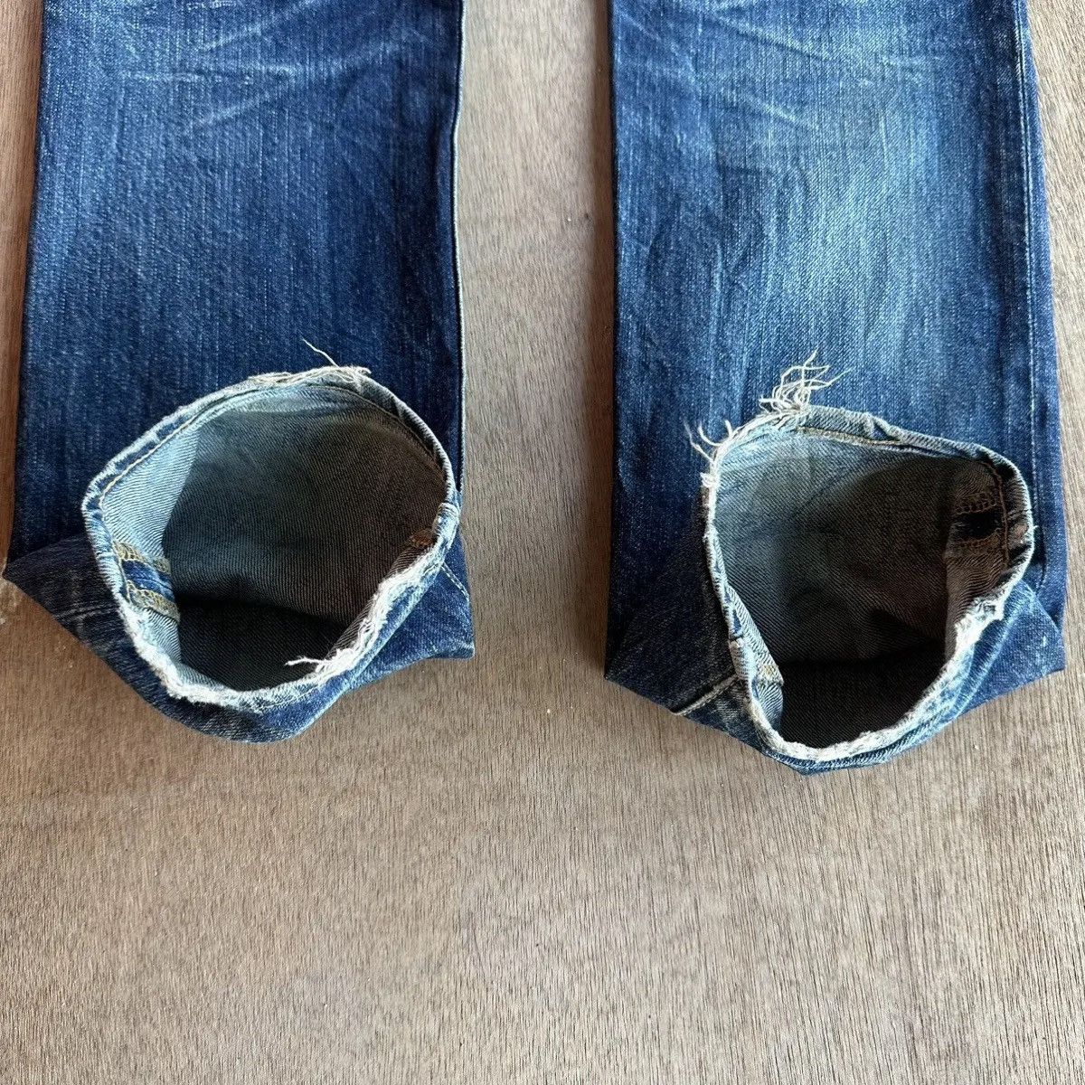 Japanese Brand W31 L32 🔥 DISTRESSED DENIM VINTAGE STOOGE&CO. JEANS PANTS Size US 31 - 18 Thumbnail
