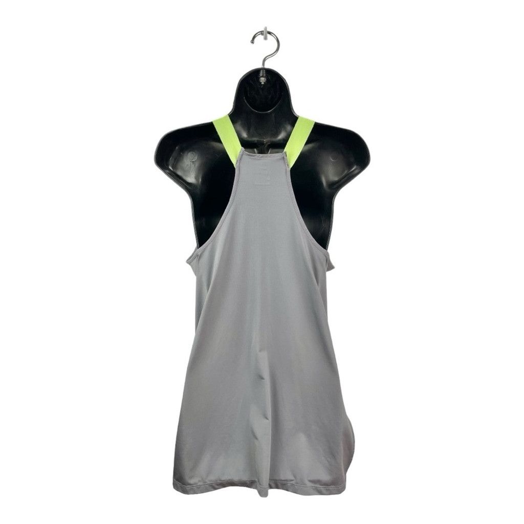 Nike Nike Grey Dri-Fit Performance Tank Top w/Neon Straps Size M Size M / US 6-8 / IT 42-44 - 6 Thumbnail