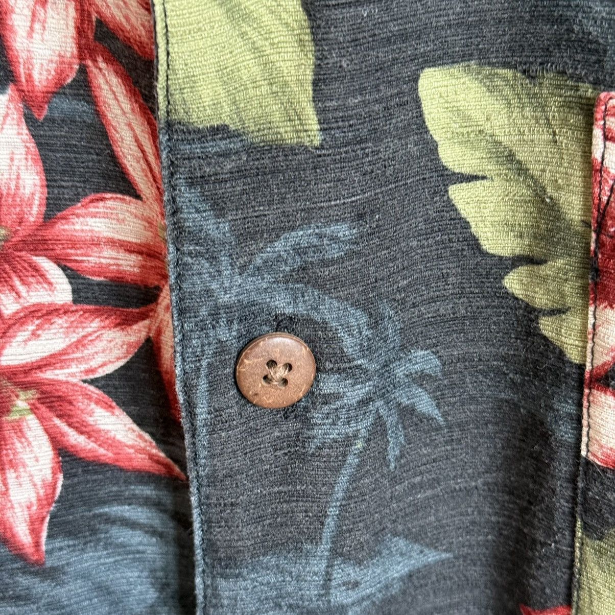 Havana × Vintage Havana Jack’s Cafe Men’s Hawaiian Floral Button-Up Shirt M Size US M / EU 48-50 / 2 - 9 Thumbnail