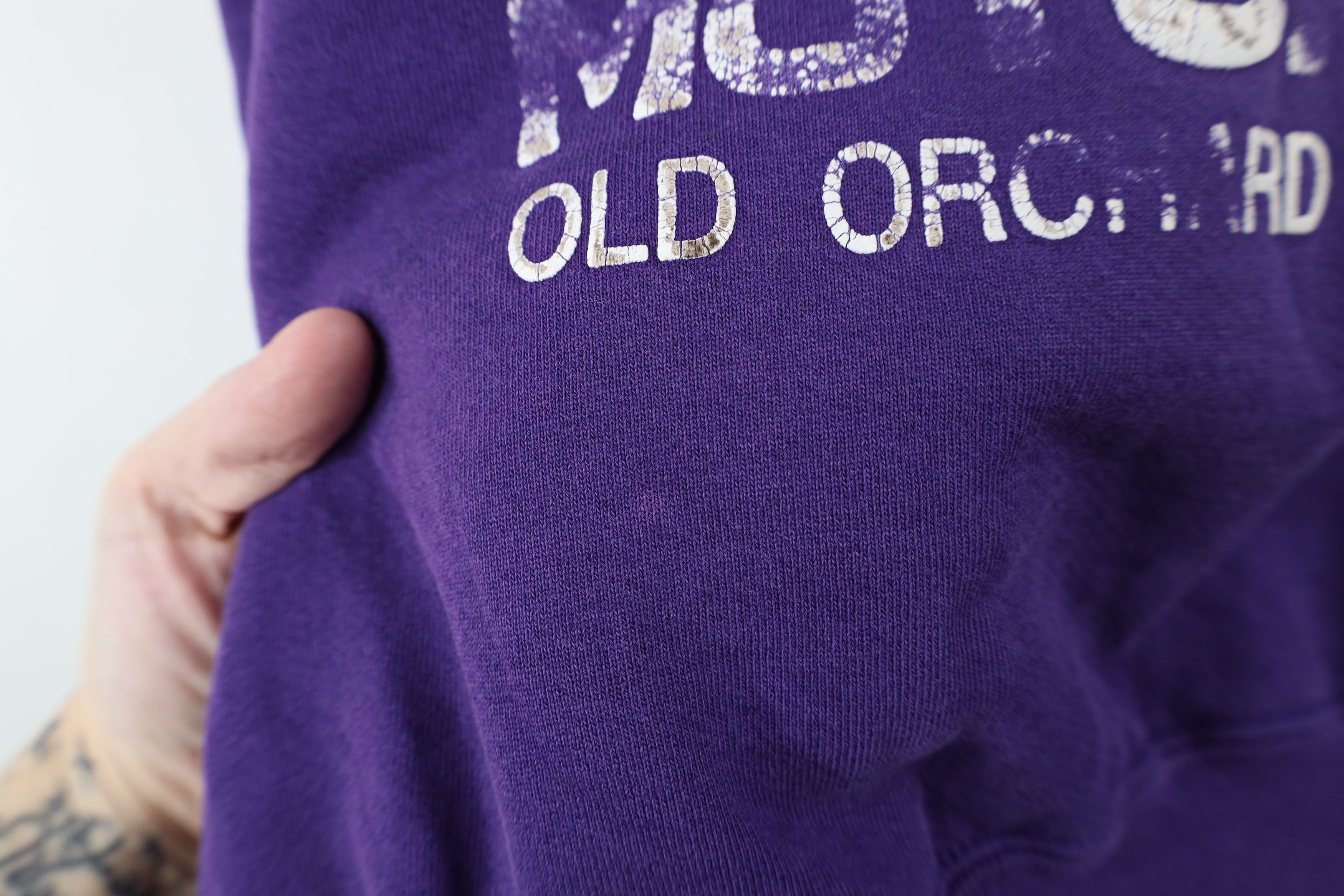 Lands' End × Vintage Vintage 90s Lands End Motorcycle Sweatshirt Purple USA Size US M / EU 48-50 / 2 - 6 Thumbnail