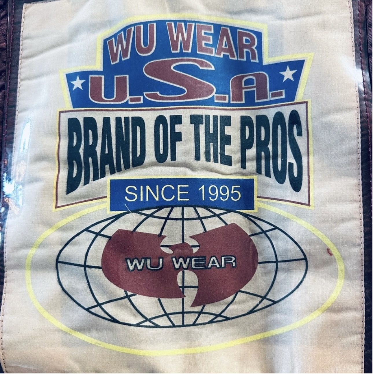 Wu-Tang Clan Wu-Wear USA Authentic Original Leather Vintage 90s Jacket Size US XL / EU 56 / 4 - 10 Thumbnail