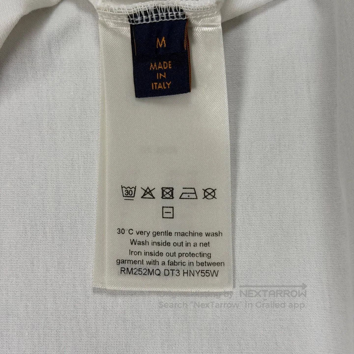 Louis Vuitton LV 25 White Embossed Logo T-shirt. Size US M / EU 48-50 / 2 - 4 Thumbnail