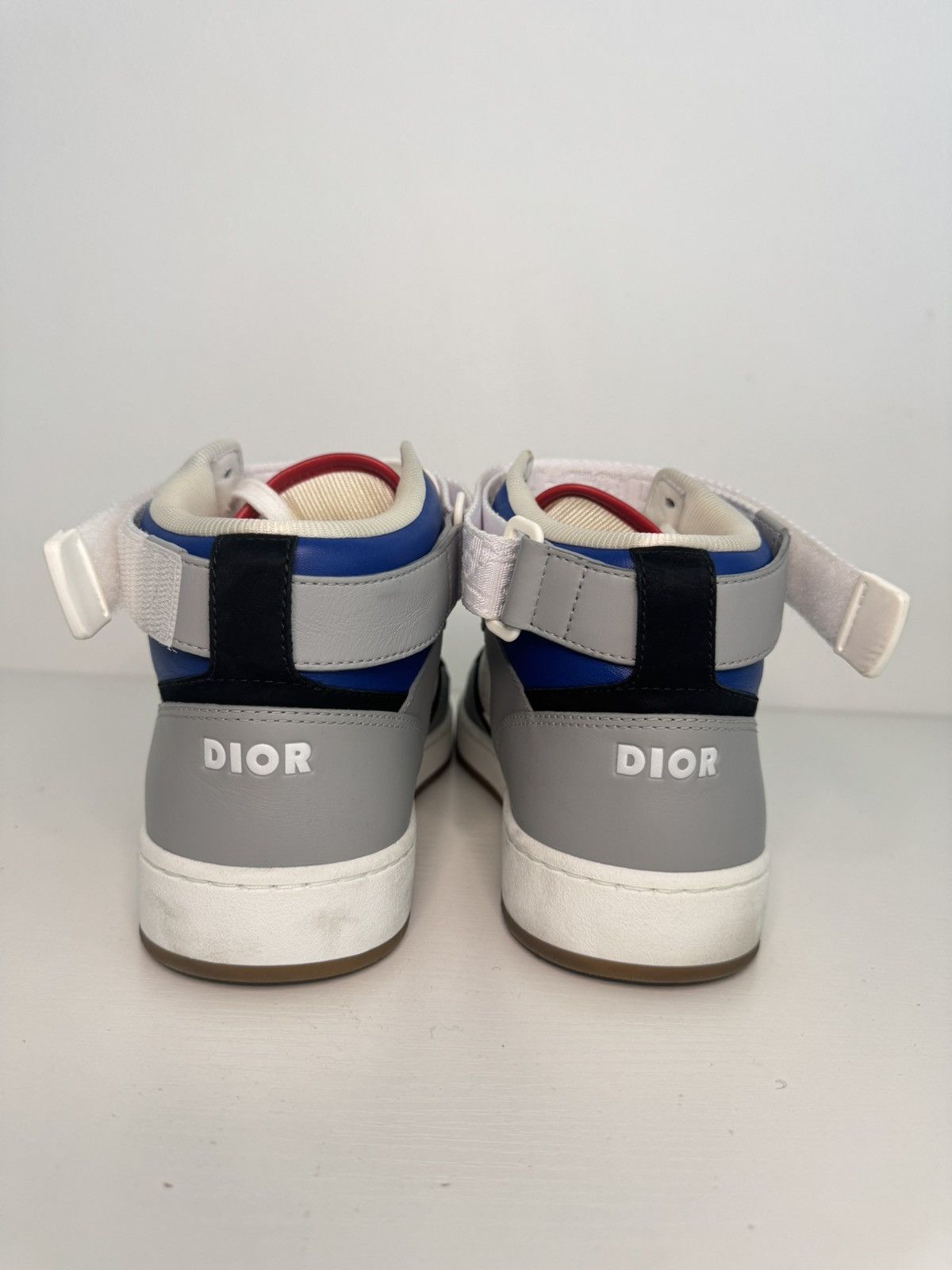 Dior Dior B27 High Sneakers Grey/White Size 43 Worn 1x No Box Size US 10 / EU 43 - 4 Thumbnail