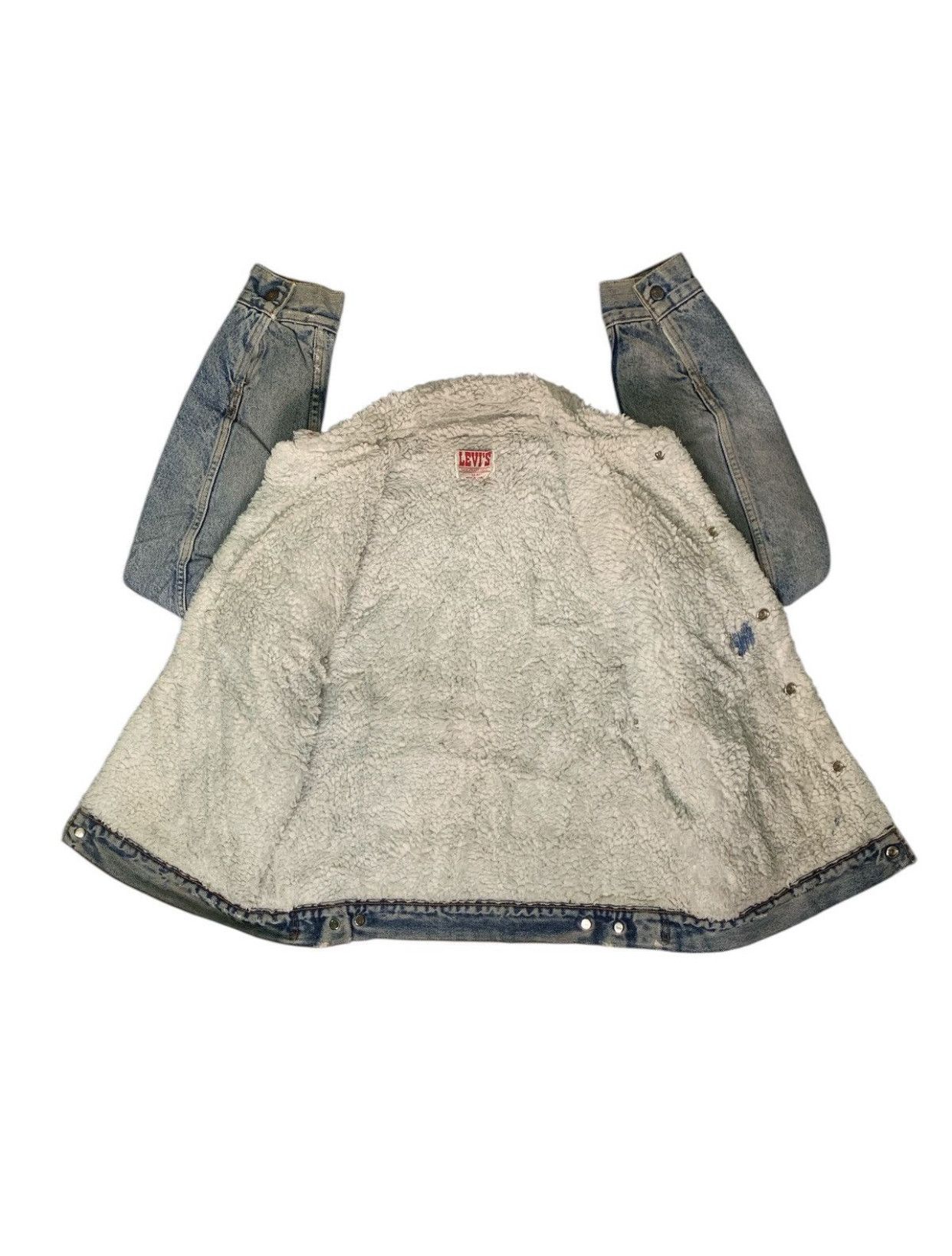 Levi's Vintage Clothing Rare Design Vintage Levi’s San Francisco Sherpa Jackets Size M / US 6-8 / IT 42-44 - 3 Thumbnail