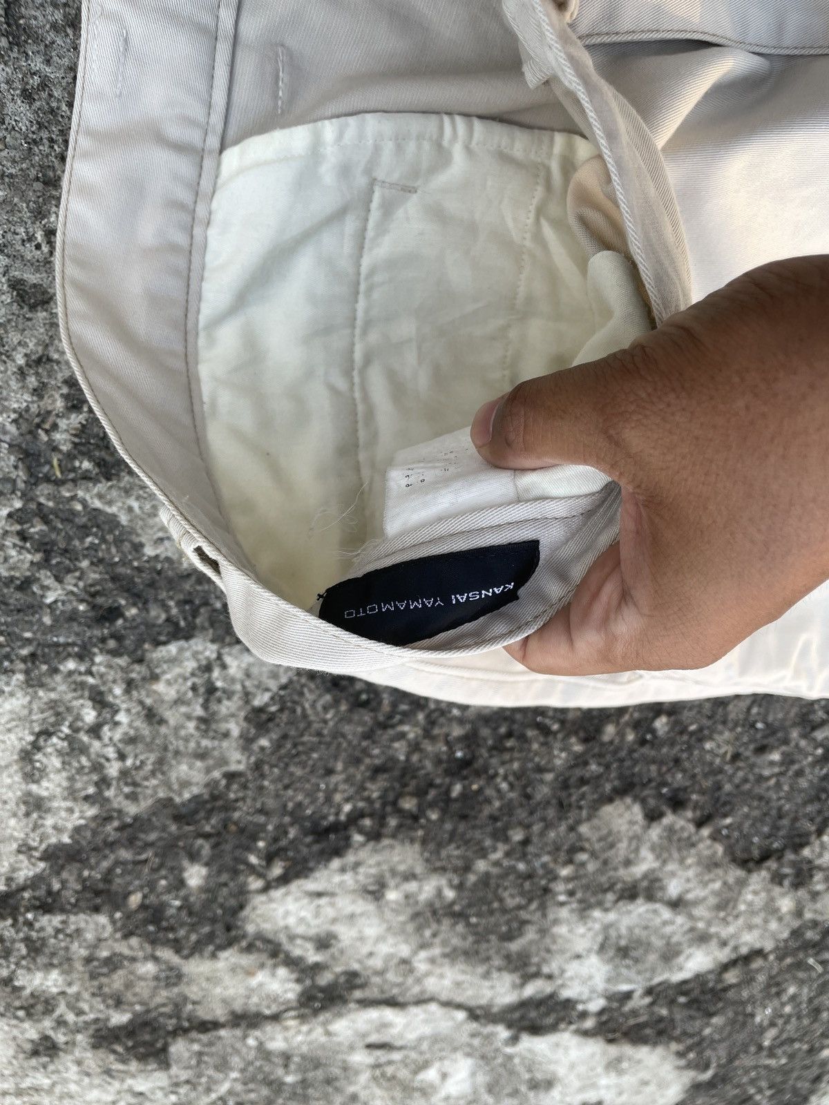 Kansai Yamamoto Japanese Brand x Vintage Kansai Yamoto Chinos Pants Size US 34 / EU 50 - 4 Thumbnail