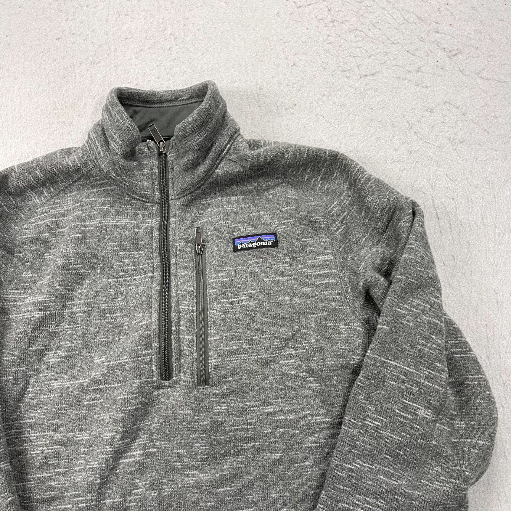 Patagonia Patagonia Better Sweater Mens Small Gray 1/4 Zip Fleece Pullover Hiking Jacket MENS Gray Pullover 1/4 Zip Hiking Patagonia Better Sweater Size US S / EU 44-46 / 1 - 3 Thumbnail