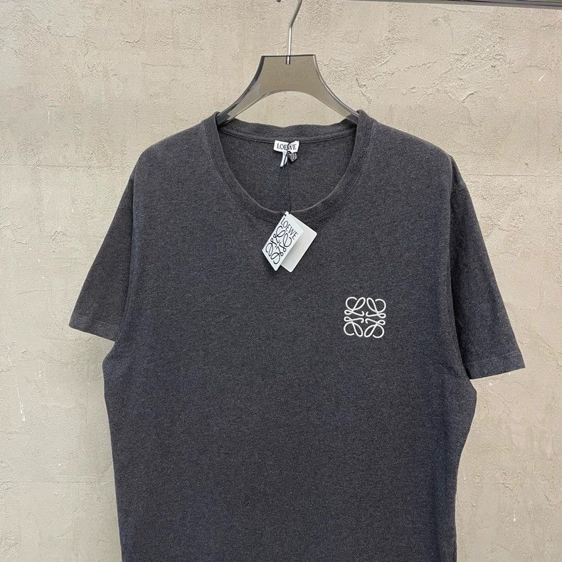 Loewe loewe Gray-on-white embroidered small logo short sleeve 250 Size US L / EU 52-54 / 3 - 4 Thumbnail