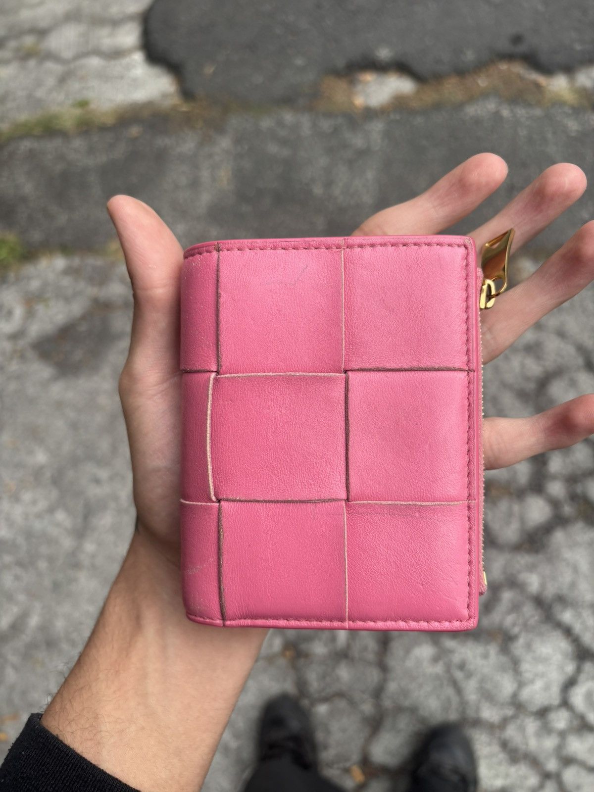 Bottega Veneta Bottega Veneta Wallet Pink Size ONE SIZE - 4 Thumbnail
